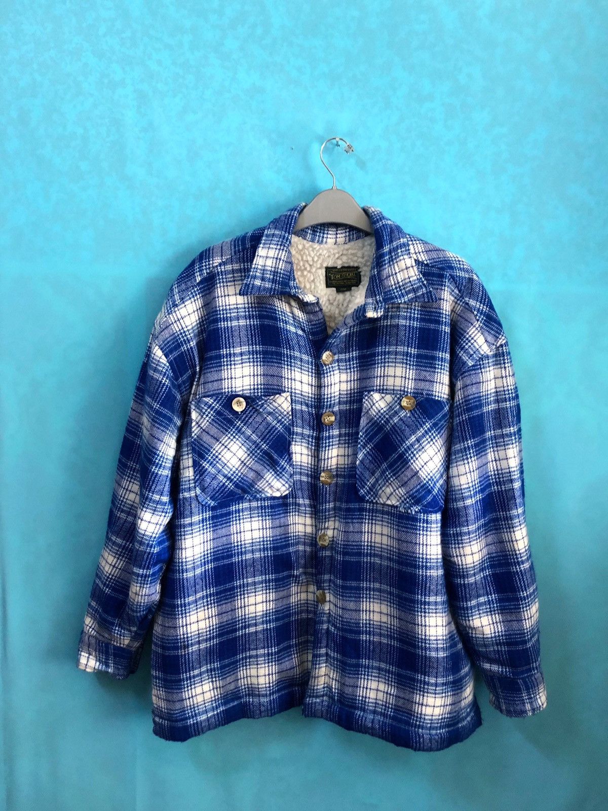 Japanese Brand Tom Short shadow plaid #1016 Size US L / EU 52-54 / 3 - 2 Thumbnail