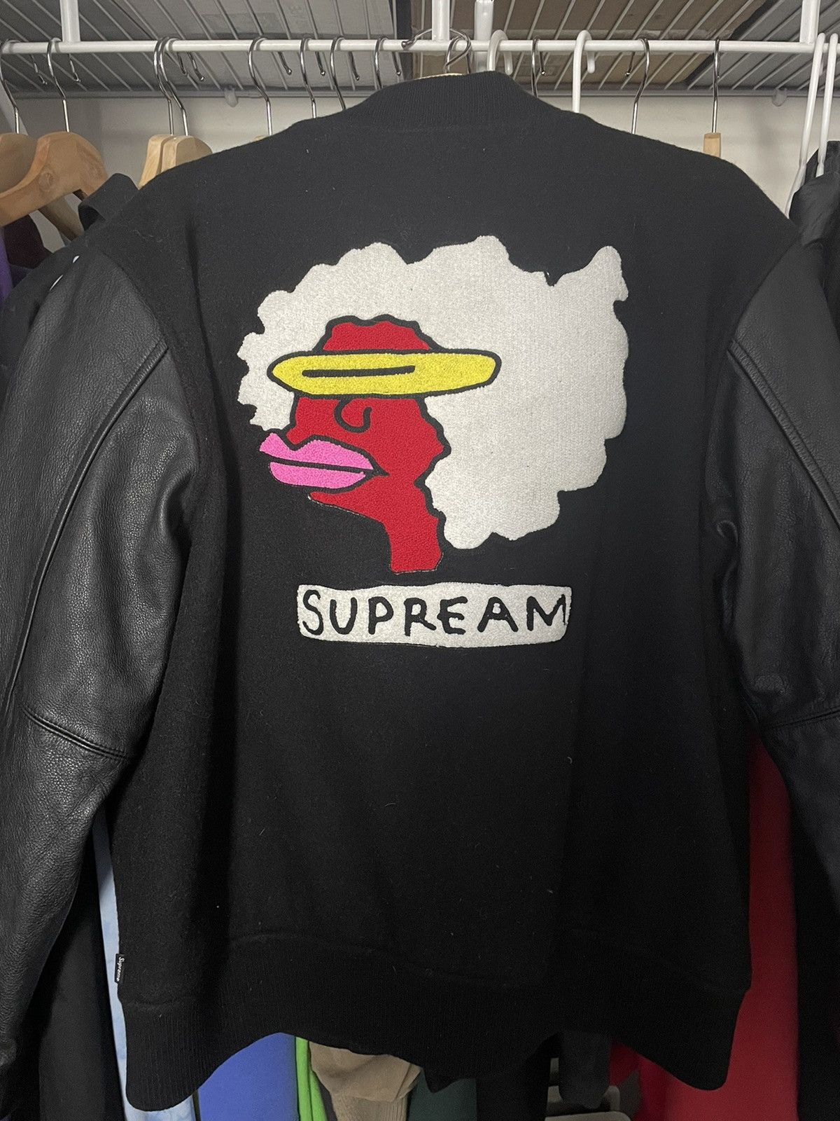 Supreme Supreme Gonzz Ramm varsity leather jacket Size US L / EU 52-54 / 3 - 2 Thumbnail