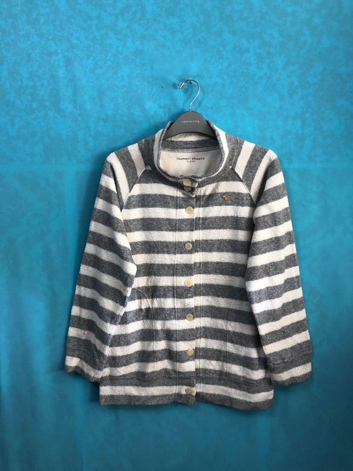Tsumori Chisato all striped knitwear #1014 Size US M / EU 48-50 / 2 - 1 Thumbnail