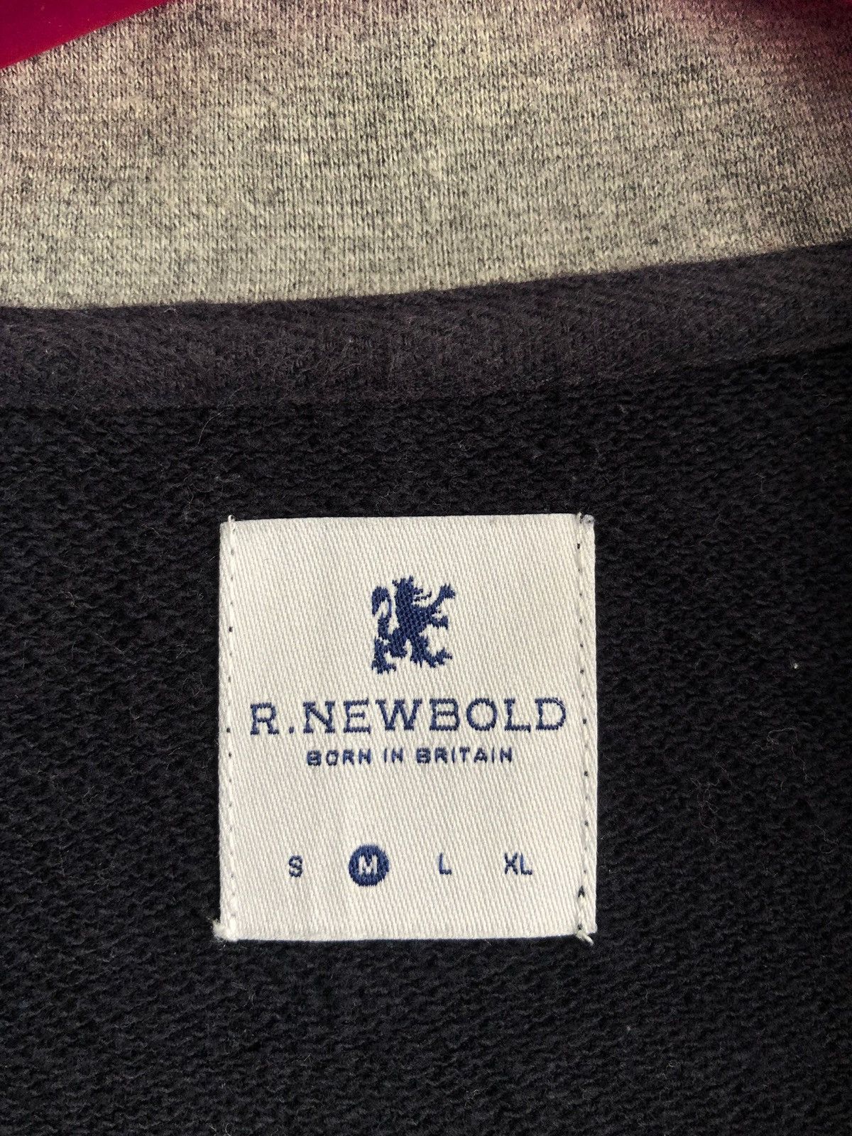 R.Newbold 1990s zipper britain cool ringer #1401 Size US M / EU 48-50 / 2 - 5 Thumbnail