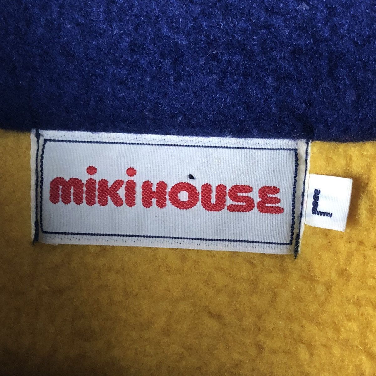 Japanese Brand DOPE🔥Vintage Miki House Anorak Fleece Jacket Size US L / EU 52-54 / 3 - 10 Thumbnail