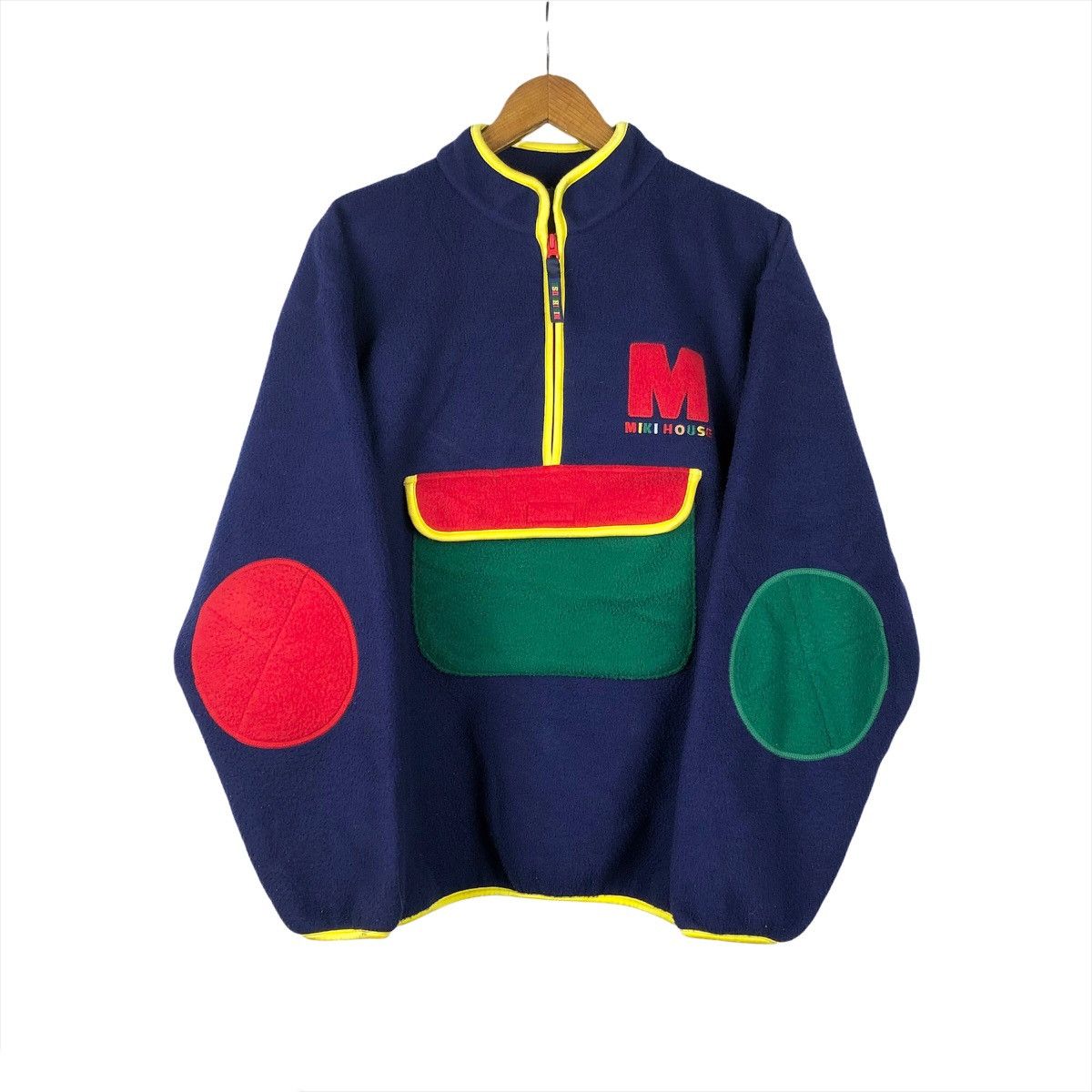 Japanese Brand DOPE🔥Vintage Miki House Anorak Fleece Jacket Size US L / EU 52-54 / 3 - 1 Thumbnail
