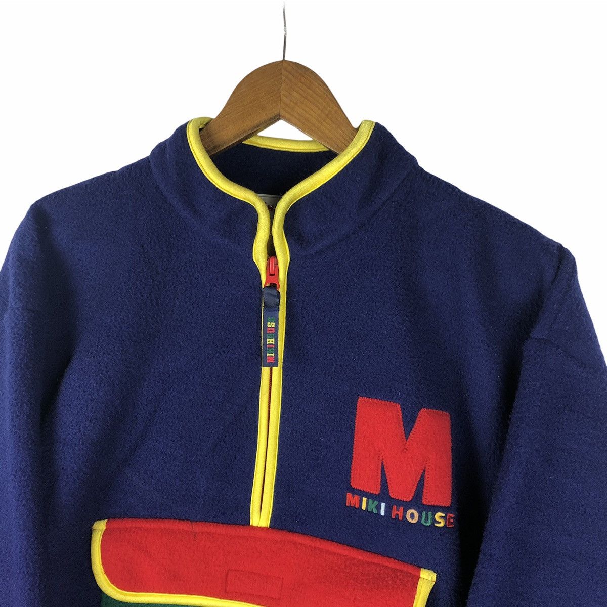 Japanese Brand DOPE🔥Vintage Miki House Anorak Fleece Jacket Size US L / EU 52-54 / 3 - 4 Thumbnail