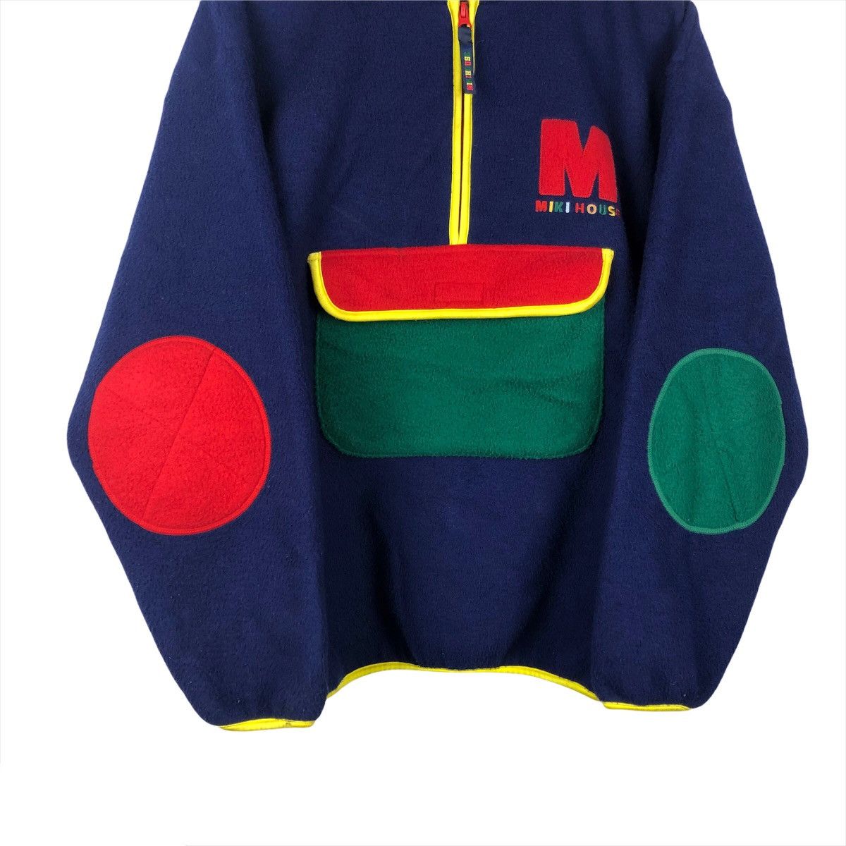 Japanese Brand DOPE🔥Vintage Miki House Anorak Fleece Jacket Size US L / EU 52-54 / 3 - 3 Thumbnail