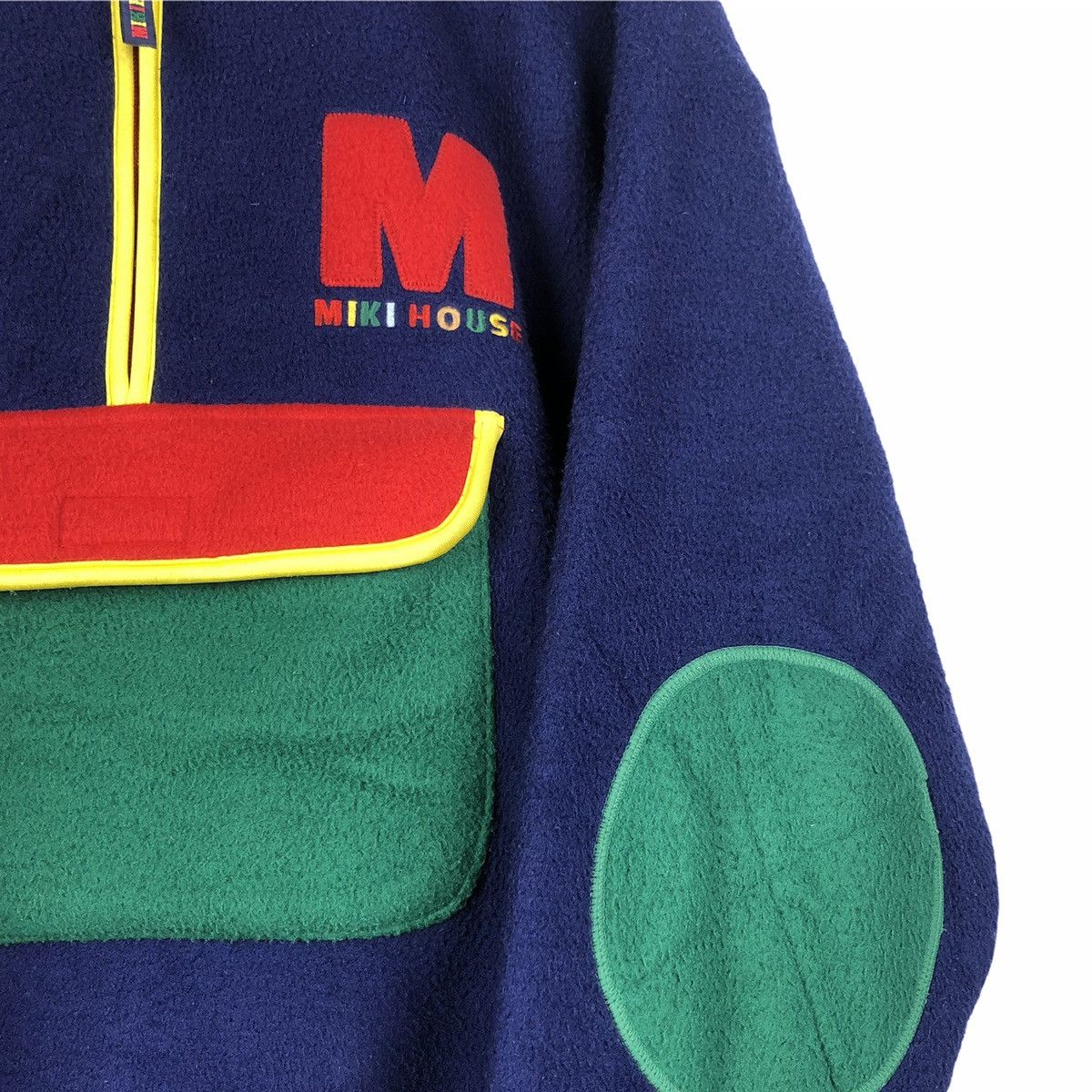 Japanese Brand DOPE🔥Vintage Miki House Anorak Fleece Jacket Size US L / EU 52-54 / 3 - 6 Thumbnail