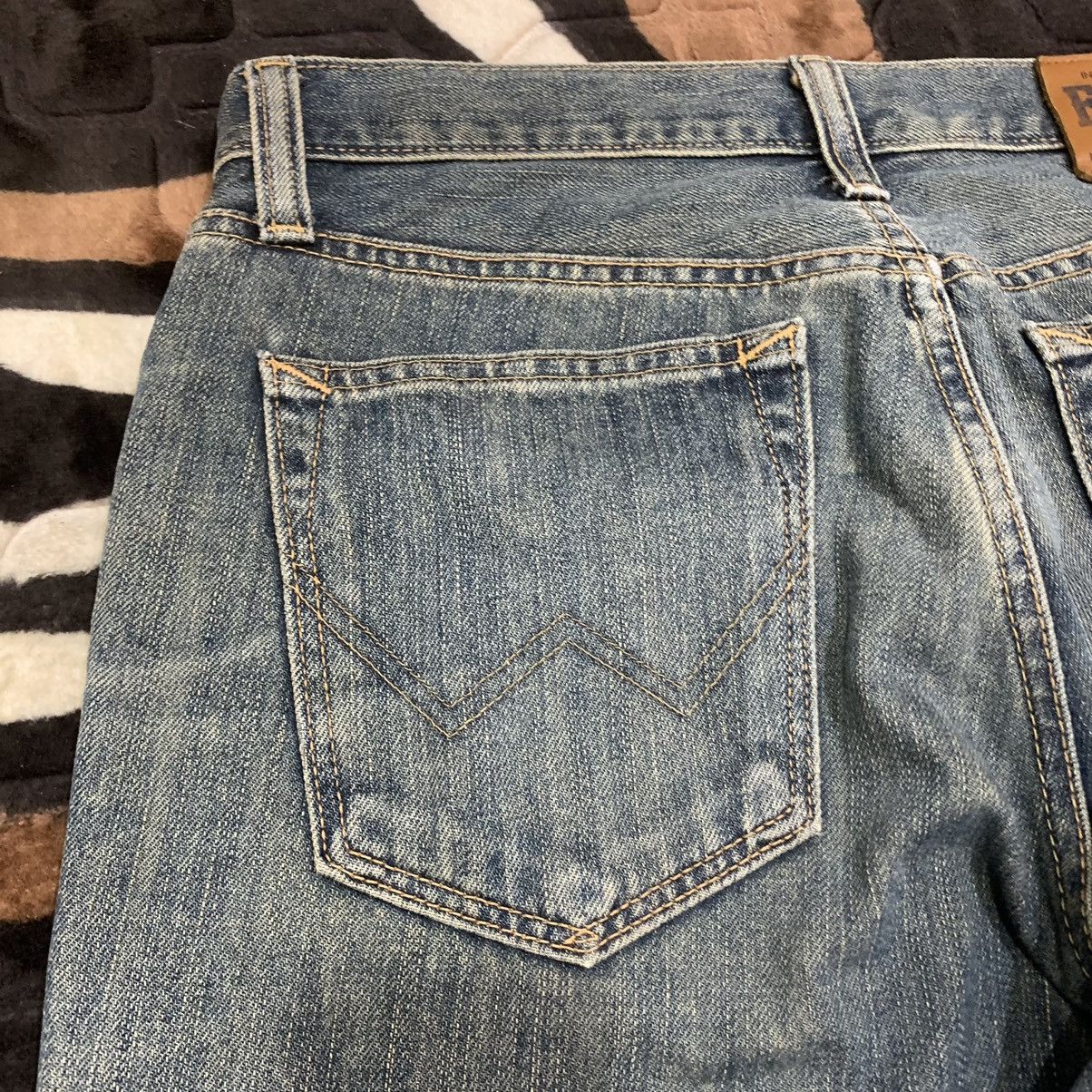 Edwin × Japanese Brand EDWIN 403 Vintage 90s Rugged Stonewash Distressed Denim Jean Size US 32 / EU 48 - 12 Thumbnail