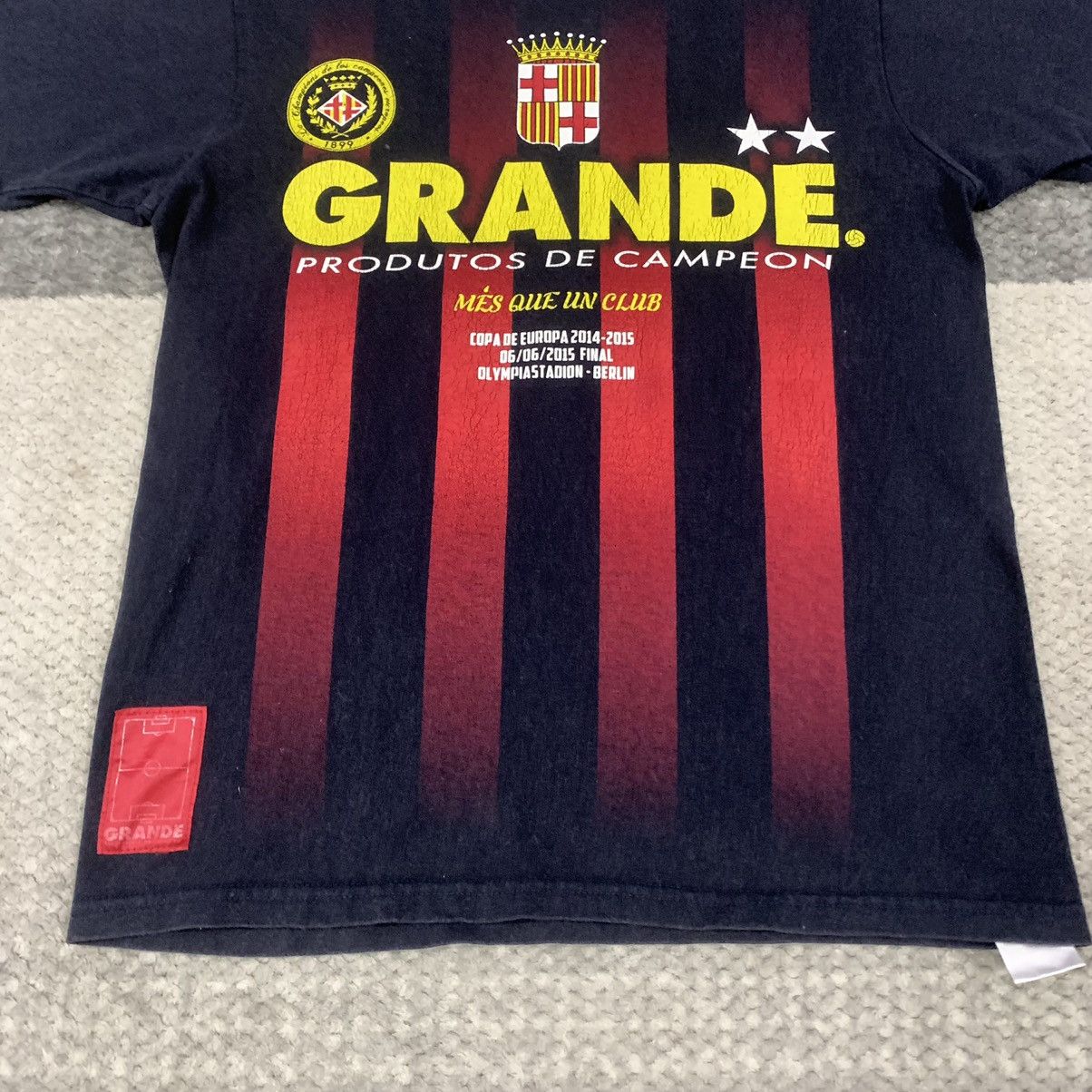 Other GRANDE COPA DE EUROPA 2015 FINAL BARCELONA LIONEL MESSI TEE Size US S / EU 44-46 / 1 - 4 Thumbnail