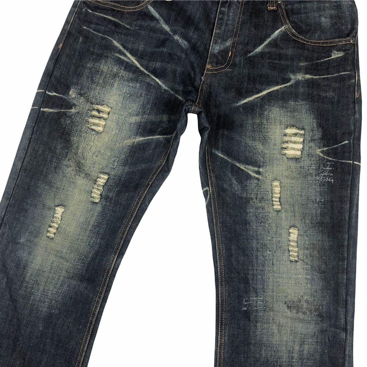 In The Attic In The Attic Distressed Denim Size US 36 / EU 52 - 5 Thumbnail