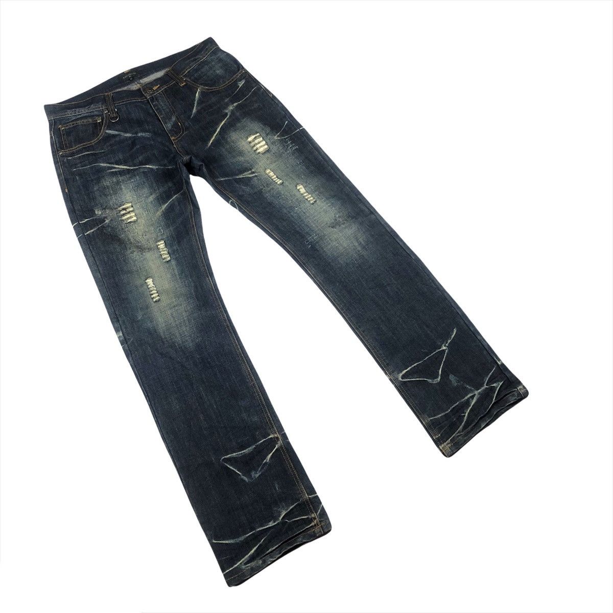 In The Attic In The Attic Distressed Denim Size US 36 / EU 52 - 3 Thumbnail