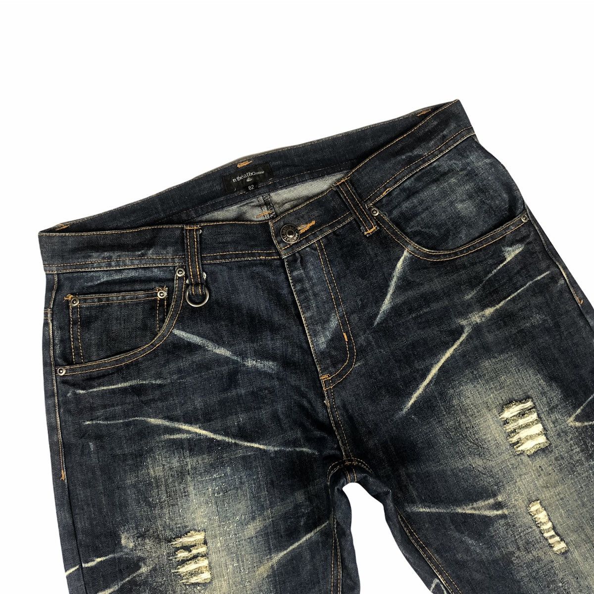 In The Attic In The Attic Distressed Denim Size US 36 / EU 52 - 6 Thumbnail