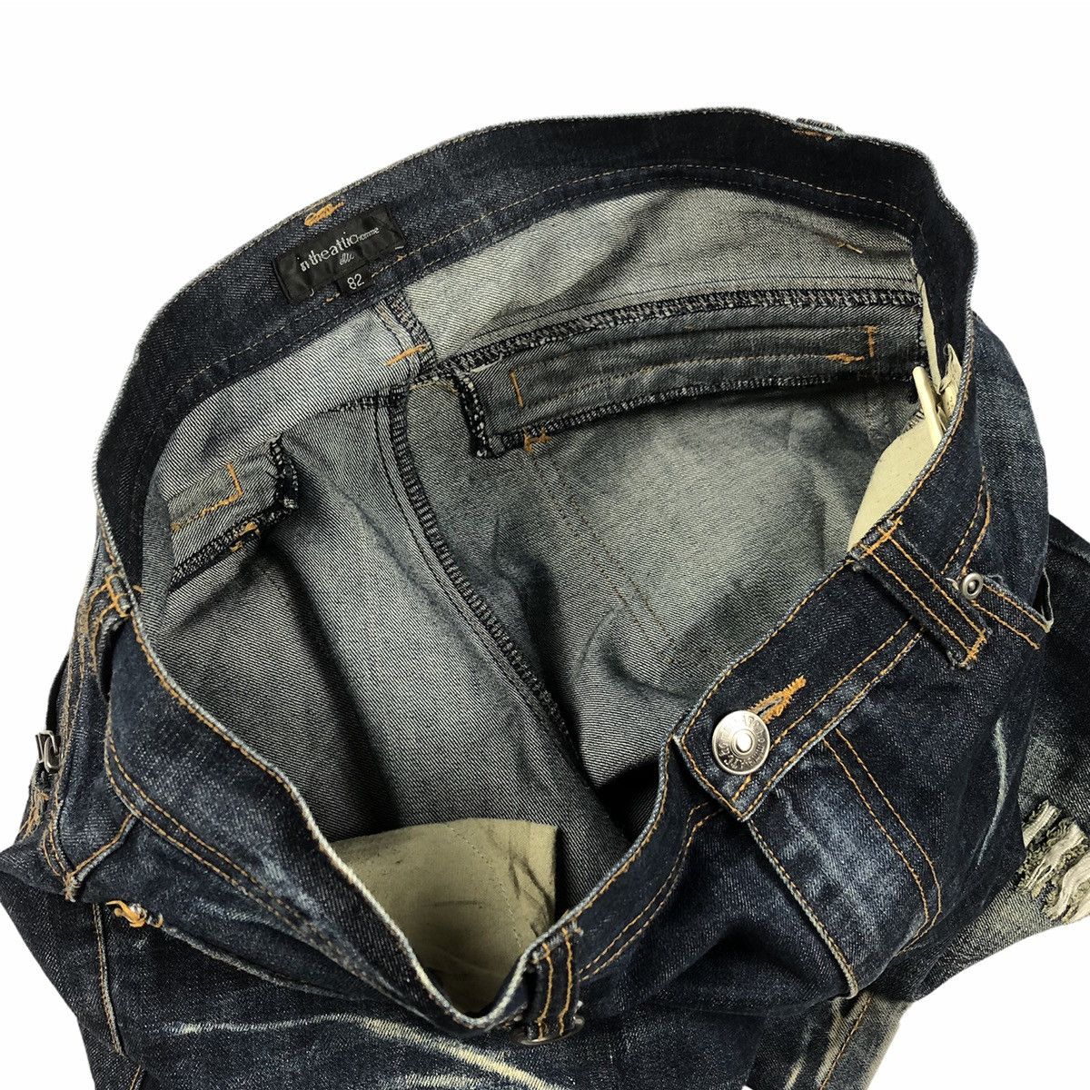 In The Attic In The Attic Distressed Denim Size US 36 / EU 52 - 12 Thumbnail
