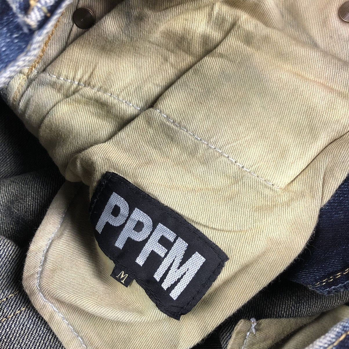 PPFM RARE🔥PPFM Bondage Double Waist Denim Size US 32 / EU 48 - 19 Thumbnail