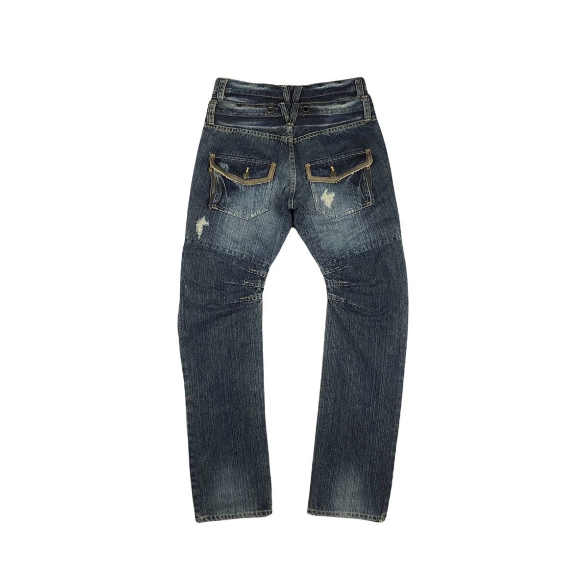 PPFM RARE🔥PPFM Bondage Double Waist Denim Size US 32 / EU 48 - 2 Thumbnail
