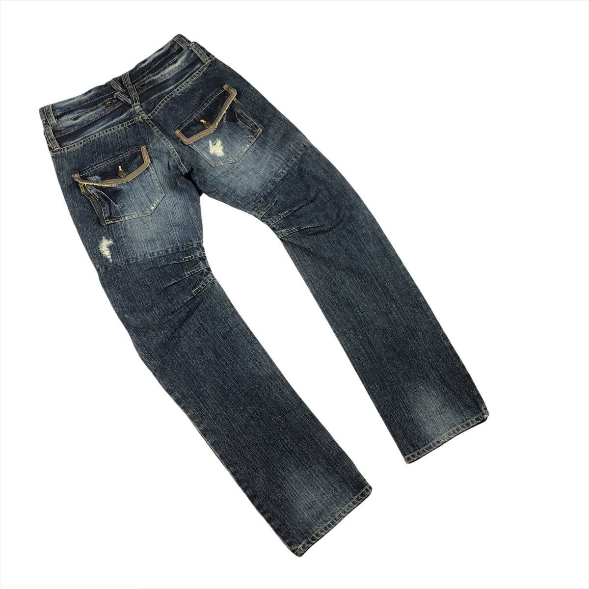 PPFM RARE🔥PPFM Bondage Double Waist Denim Size US 32 / EU 48 - 4 Thumbnail