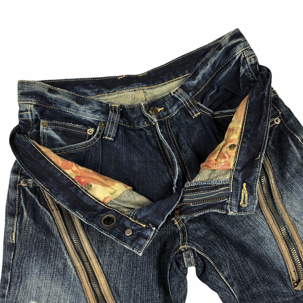 PPFM RARE🔥PPFM Bondage Double Waist Denim Size US 32 / EU 48 - 9 Thumbnail