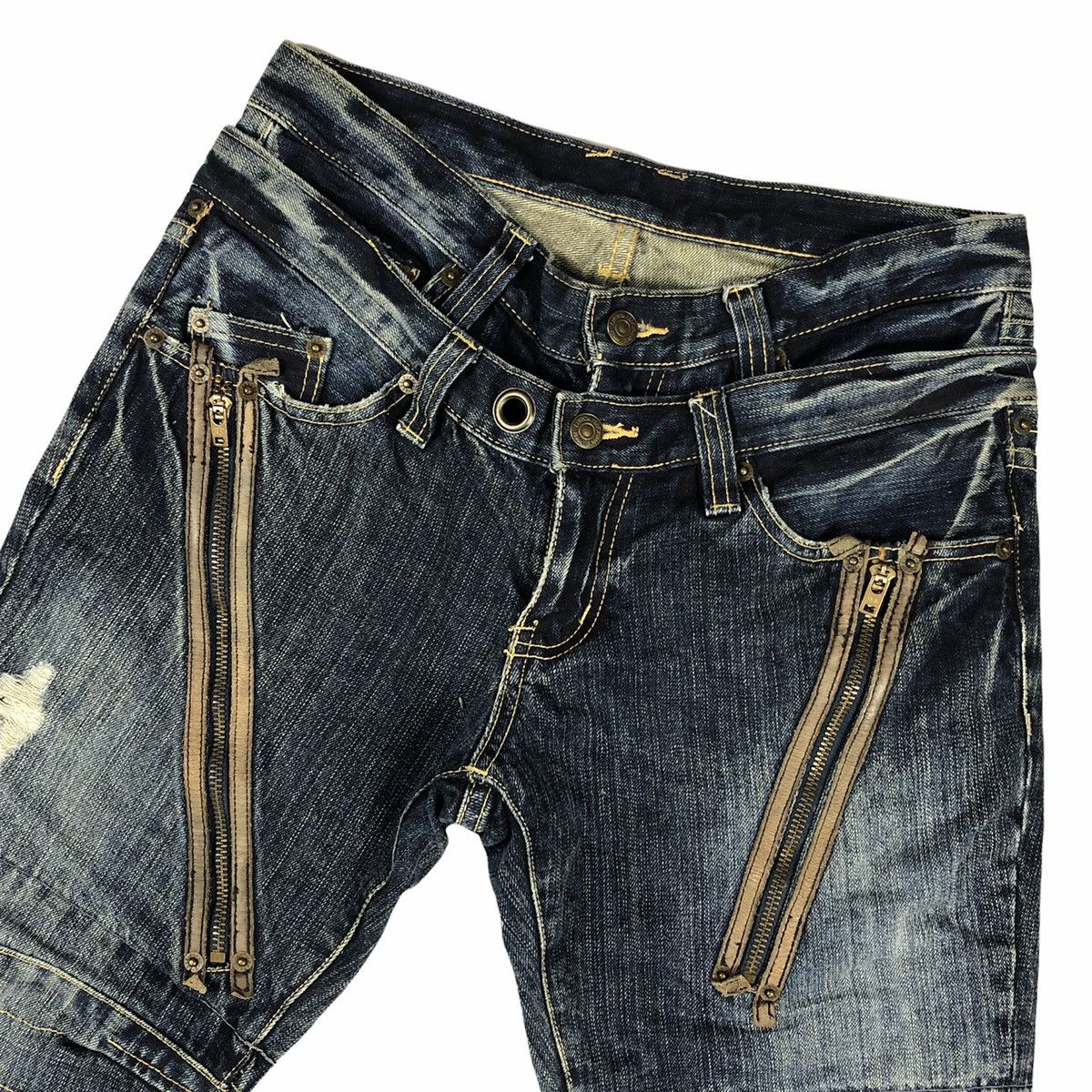 PPFM RARE🔥PPFM Bondage Double Waist Denim Size US 32 / EU 48 - 7 Thumbnail