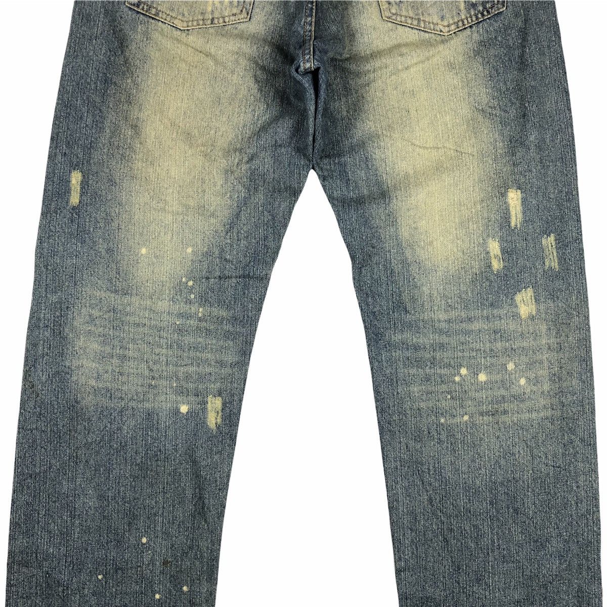 Pure Blue Japan Pure Blue Japan Distressed Denim Size US 34 / EU 50 - 11 Thumbnail