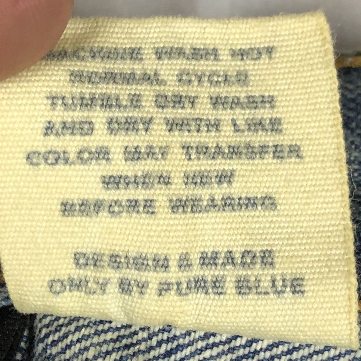 Pure Blue Japan Pure Blue Japan Distressed Denim Size US 34 / EU 50 - 18 Thumbnail