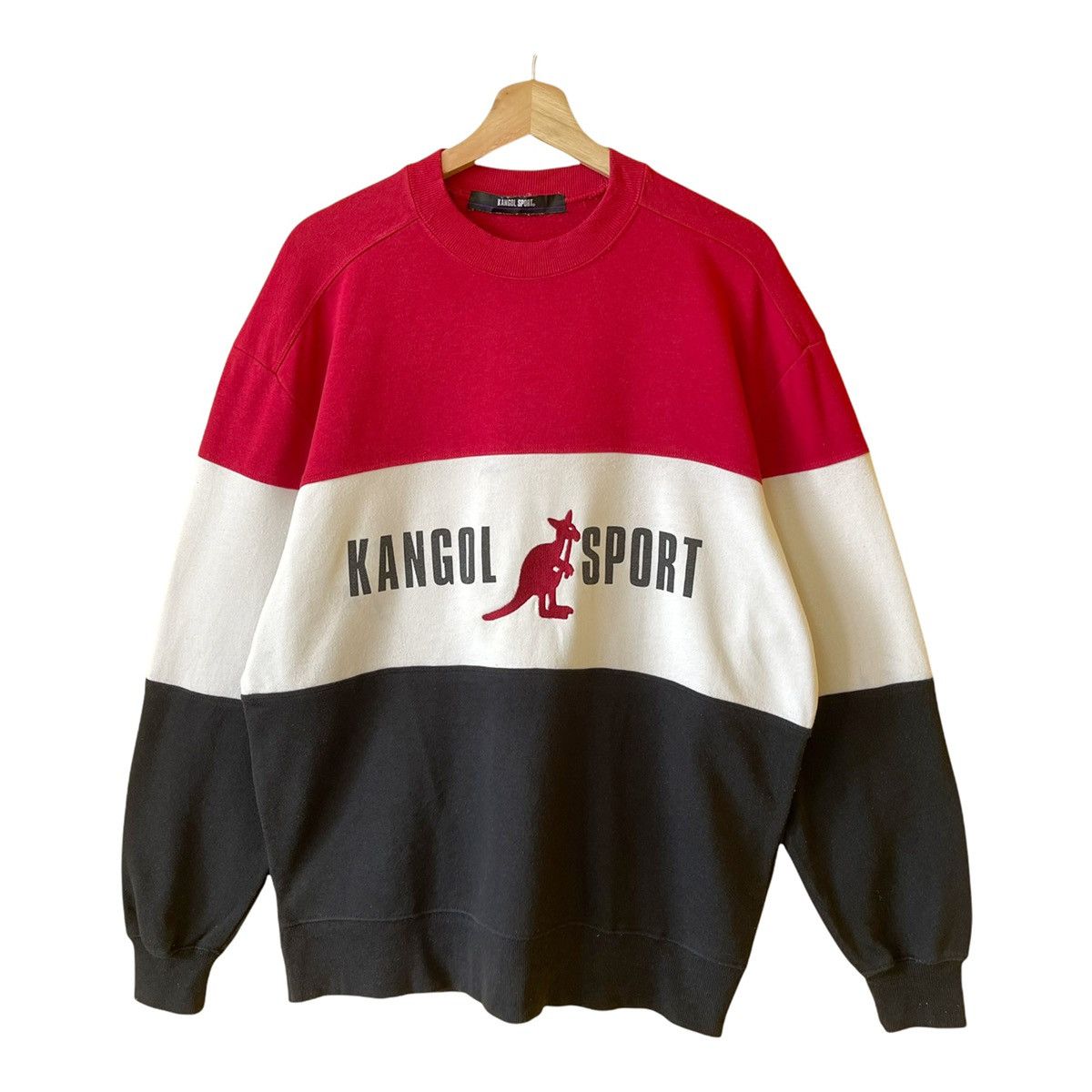 Kangol 90s Kangol Sports Embroidered Big Logo Crewneck Sweatshirt Size US L / EU 52-54 / 3 - 3 Thumbnail