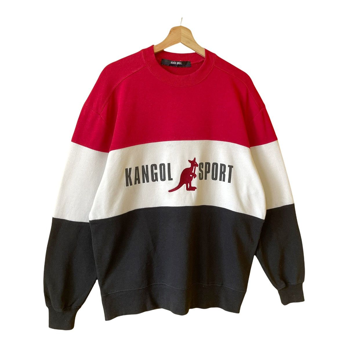 Kangol 90s Kangol Sports Embroidered Big Logo Crewneck Sweatshirt Size US L / EU 52-54 / 3 - 2 Thumbnail
