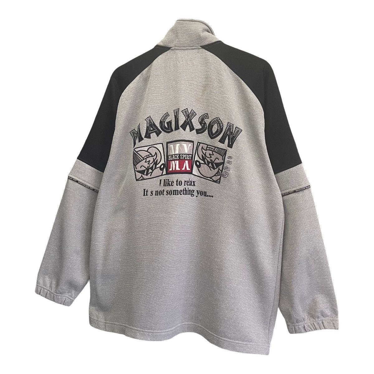 Vintage Vintage Magixson Fullzip Sweater Size M Size US L / EU 52-54 / 3 - 3 Thumbnail