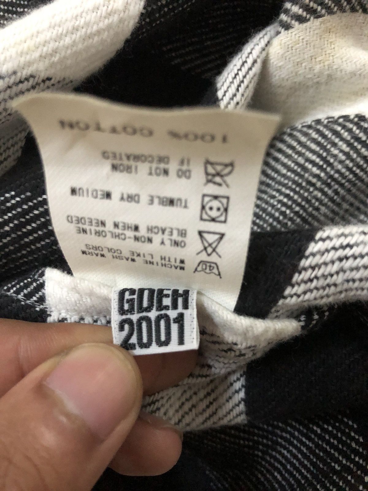 Electric Cottage GRAIL🔥AW02 ECL Fragment Bondage Anarchy B/D Shirt Size US L / EU 52-54 / 3 - 9 Thumbnail
