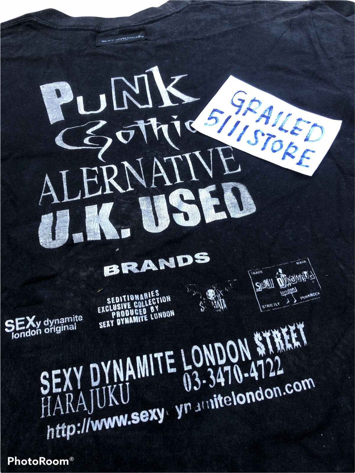 Seditionaries PUNK TEE BY SEXY DYNAMITE LONDON Size US M / EU 48-50 / 2 - 3 Thumbnail