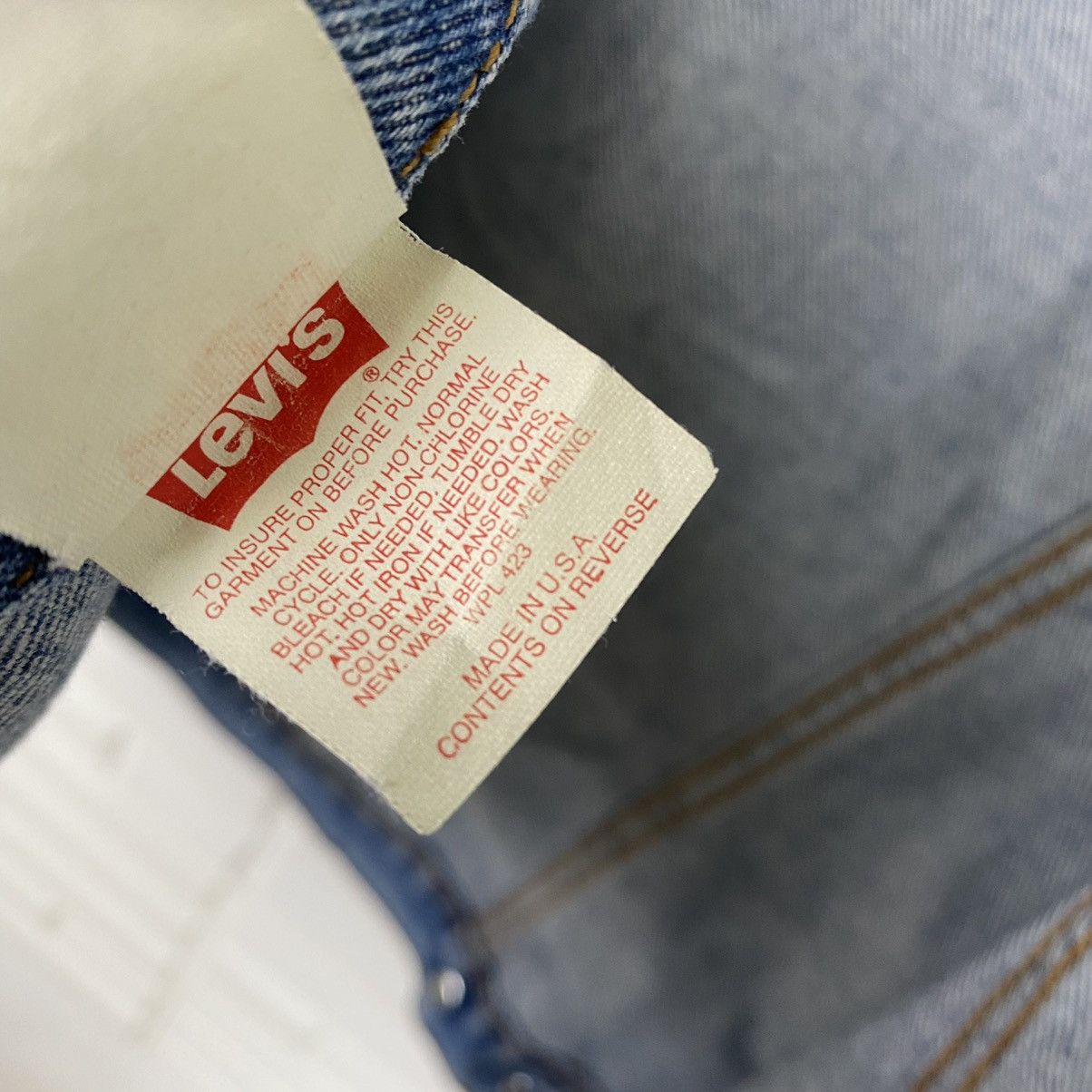 Levi's ☀️70505-0217 DISTRESSED LEVIS TRUCKER JACKET Size US M / EU 48-50 / 2 - 11 Thumbnail