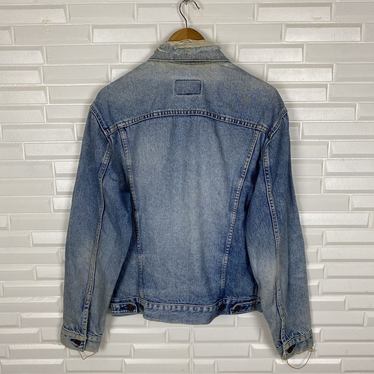 Levi's ☀️70505-0217 DISTRESSED LEVIS TRUCKER JACKET Size US M / EU 48-50 / 2 - 2 Thumbnail