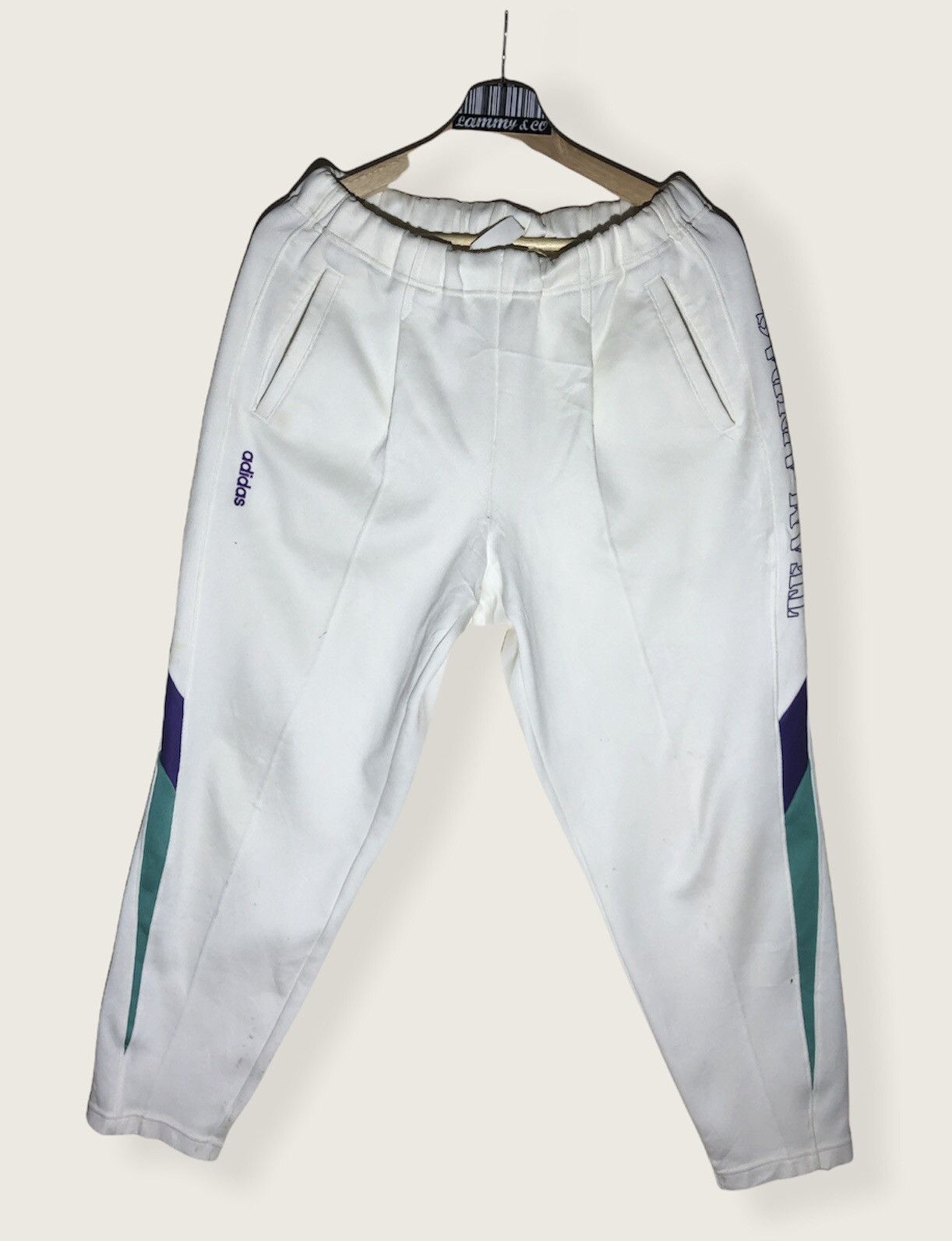 パンツ 80s old adidas ATP track pants DESCENTE POST JUNK / 80's ADIDAS ATP Track Pants Made In U.S.A. [L]