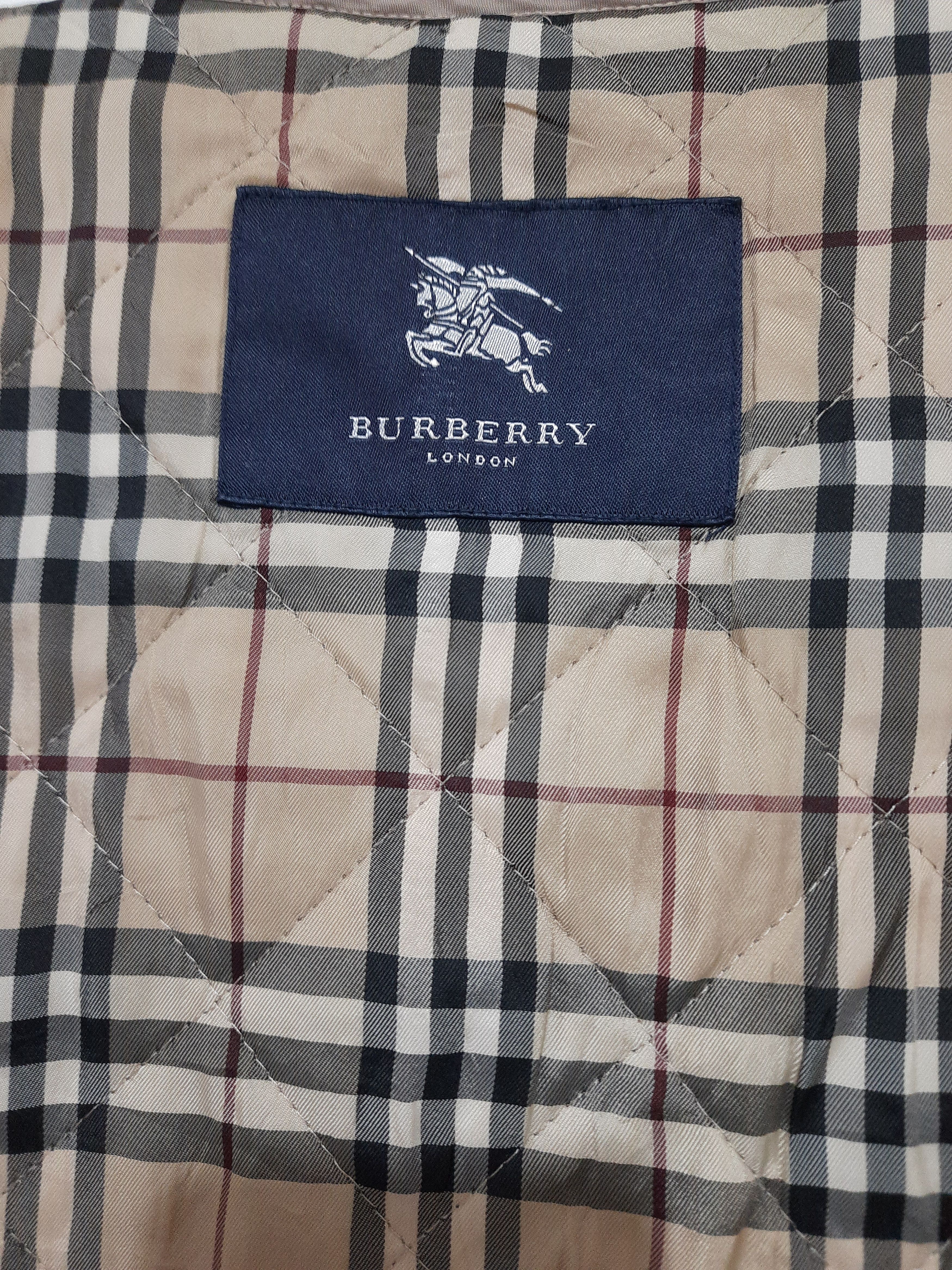 Burberry × Burberry Prorsum Burberry Check Nova Lining Inner vest Coat Long Jacket Size US L / EU 52-54 / 3 - 8 Thumbnail