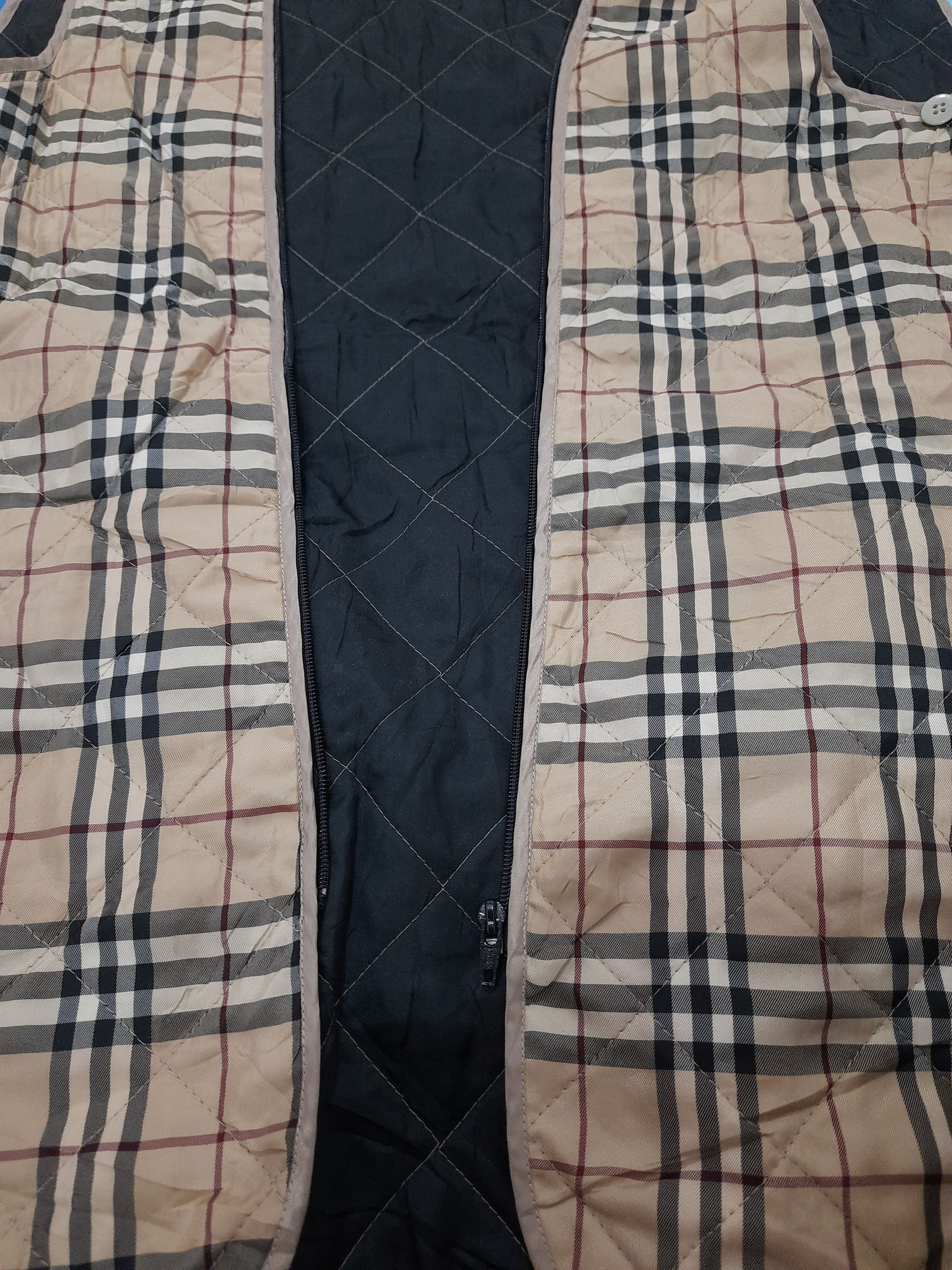 Burberry × Burberry Prorsum Burberry Check Nova Lining Inner vest Coat Long Jacket Size US L / EU 52-54 / 3 - 7 Thumbnail