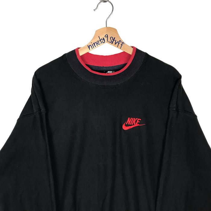 Nike sweatshirt vintage online black