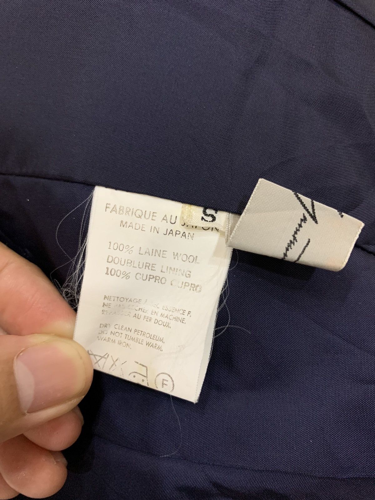 Yohji Yamamoto PURE WOOL COAT BLAZER Size US S / EU 44-46 / 1 - 9 Thumbnail