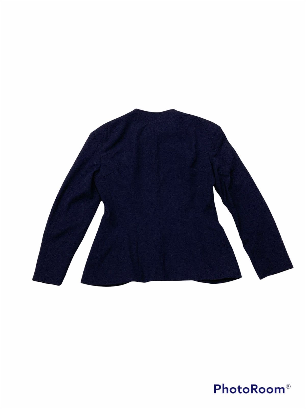 Yohji Yamamoto PURE WOOL COAT BLAZER Size US S / EU 44-46 / 1 - 2 Thumbnail