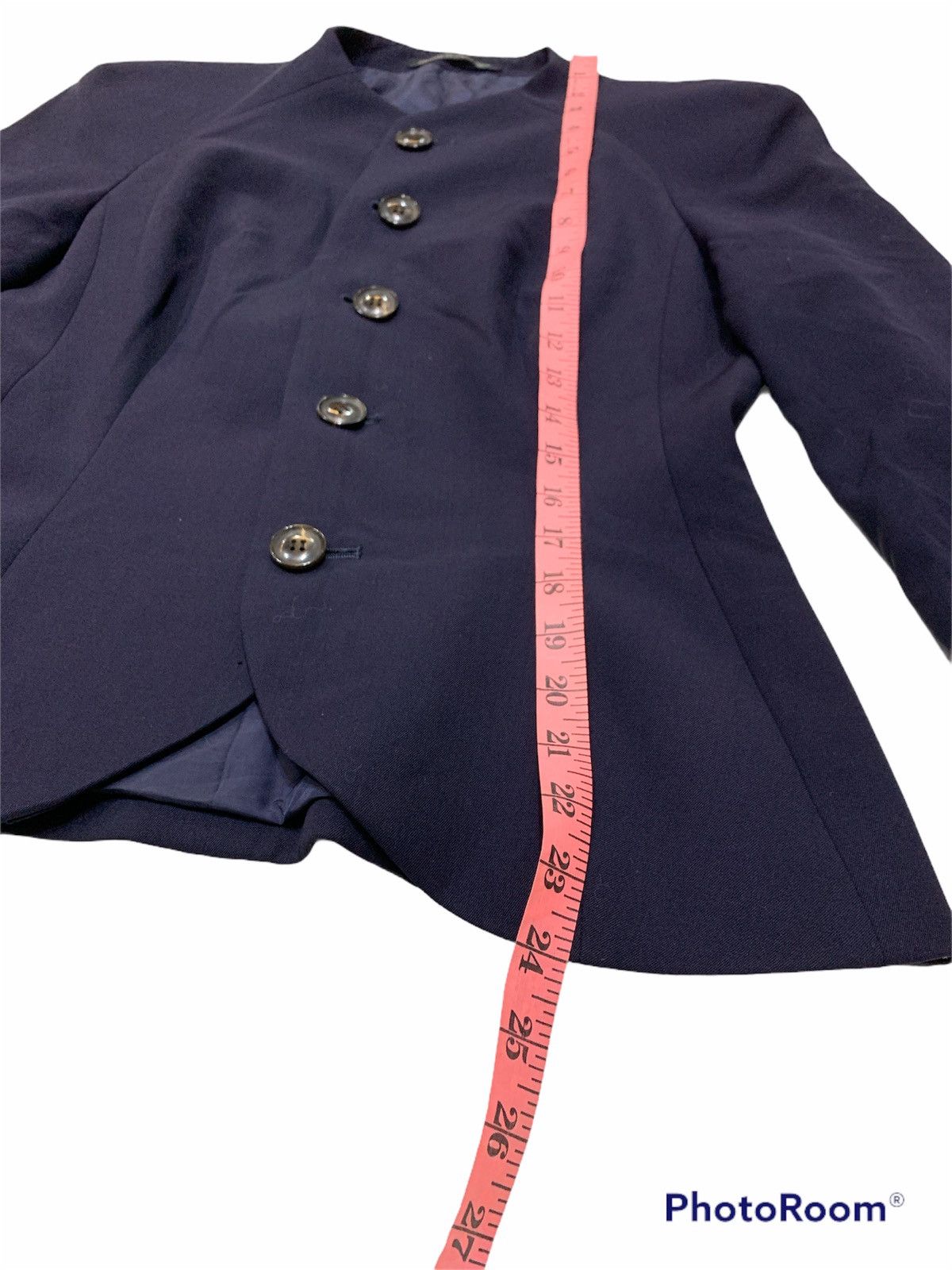 Yohji Yamamoto PURE WOOL COAT BLAZER Size US S / EU 44-46 / 1 - 3 Thumbnail