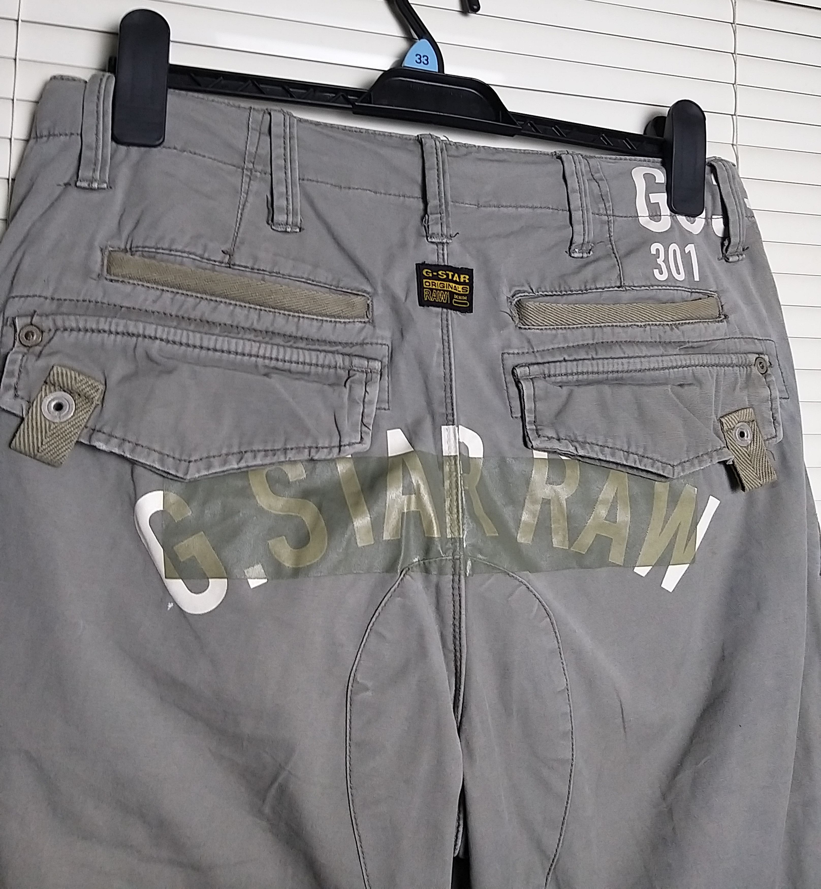 G-Star NICE💥💥G-STAR RAW 3301 MULTIPOCKET/CARGO SHORT PANT Size US 33 - 5 Thumbnail