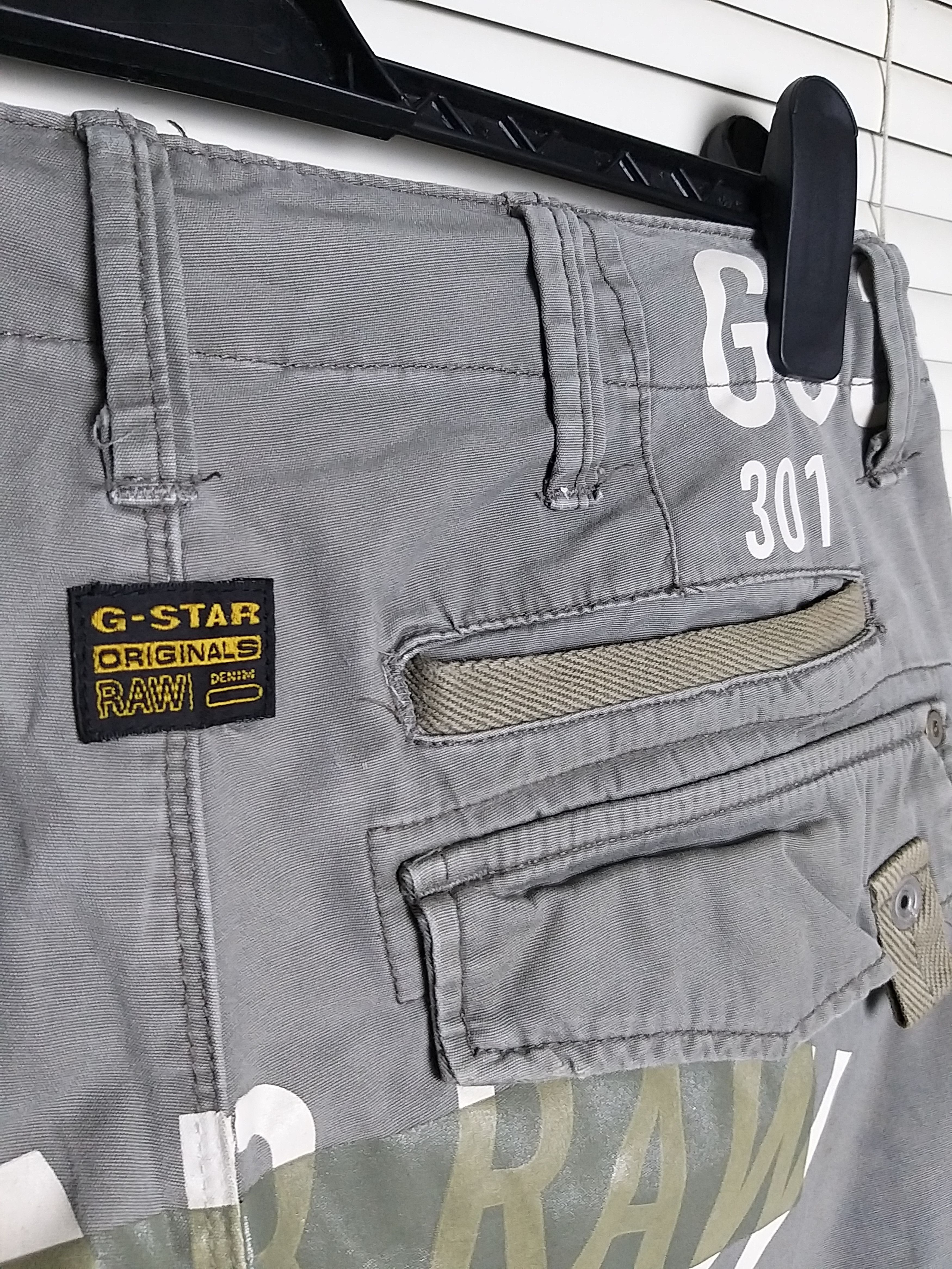 G-Star NICE💥💥G-STAR RAW 3301 MULTIPOCKET/CARGO SHORT PANT Size US 33 - 8 Thumbnail
