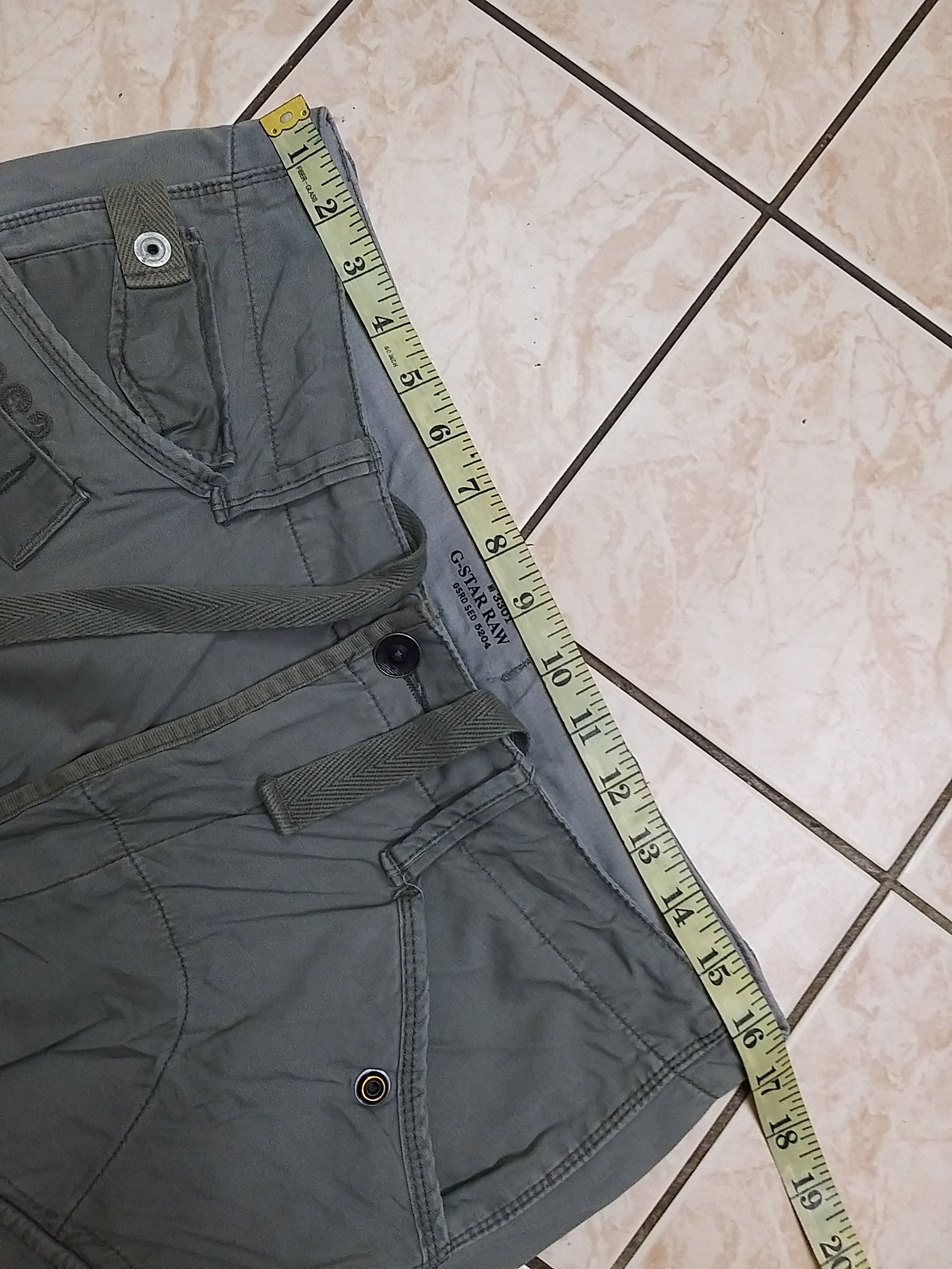 G-Star NICE💥💥G-STAR RAW 3301 MULTIPOCKET/CARGO SHORT PANT Size US 33 - 10 Thumbnail