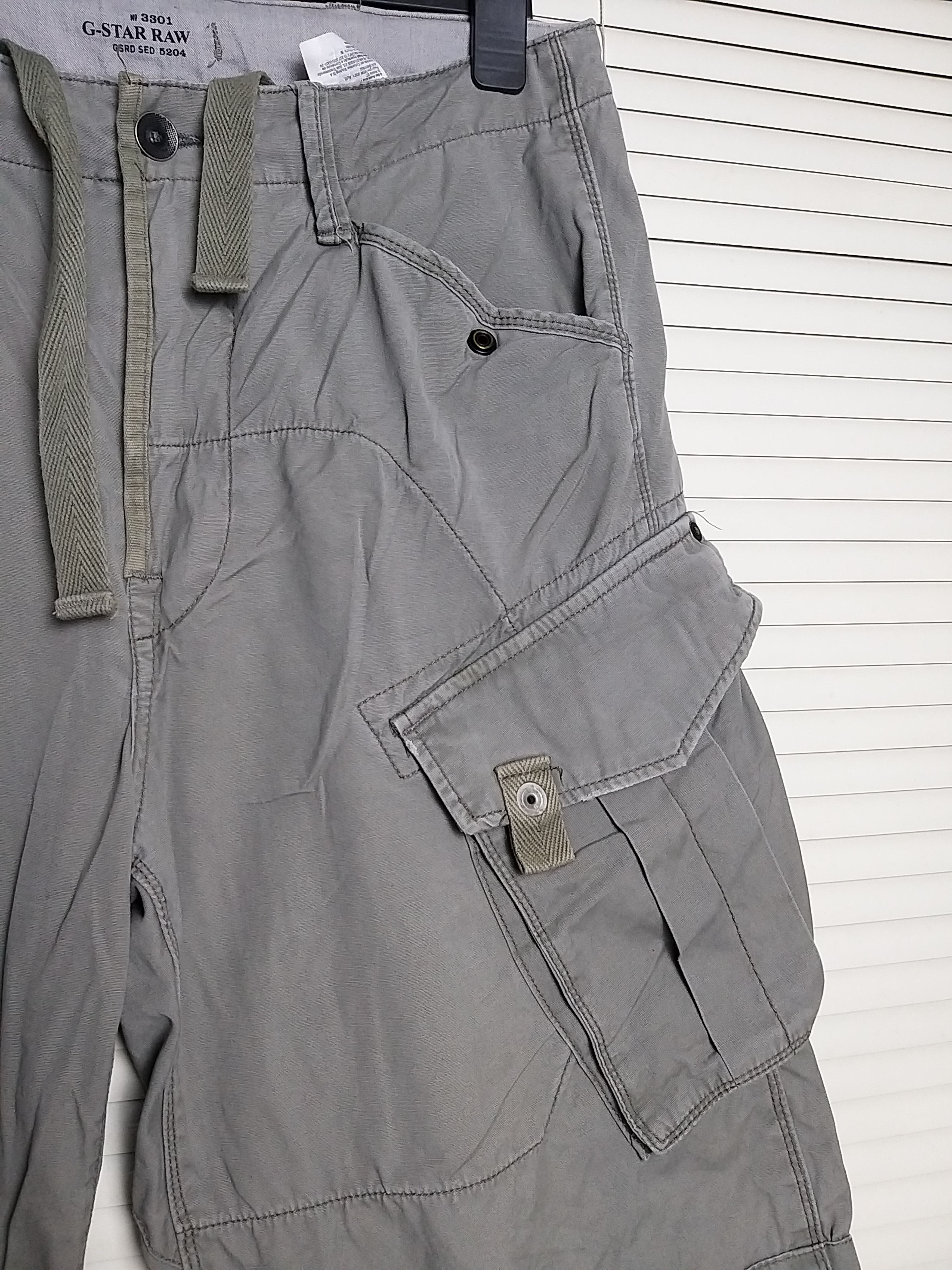 G-Star NICE💥💥G-STAR RAW 3301 MULTIPOCKET/CARGO SHORT PANT Size US 33 - 7 Thumbnail