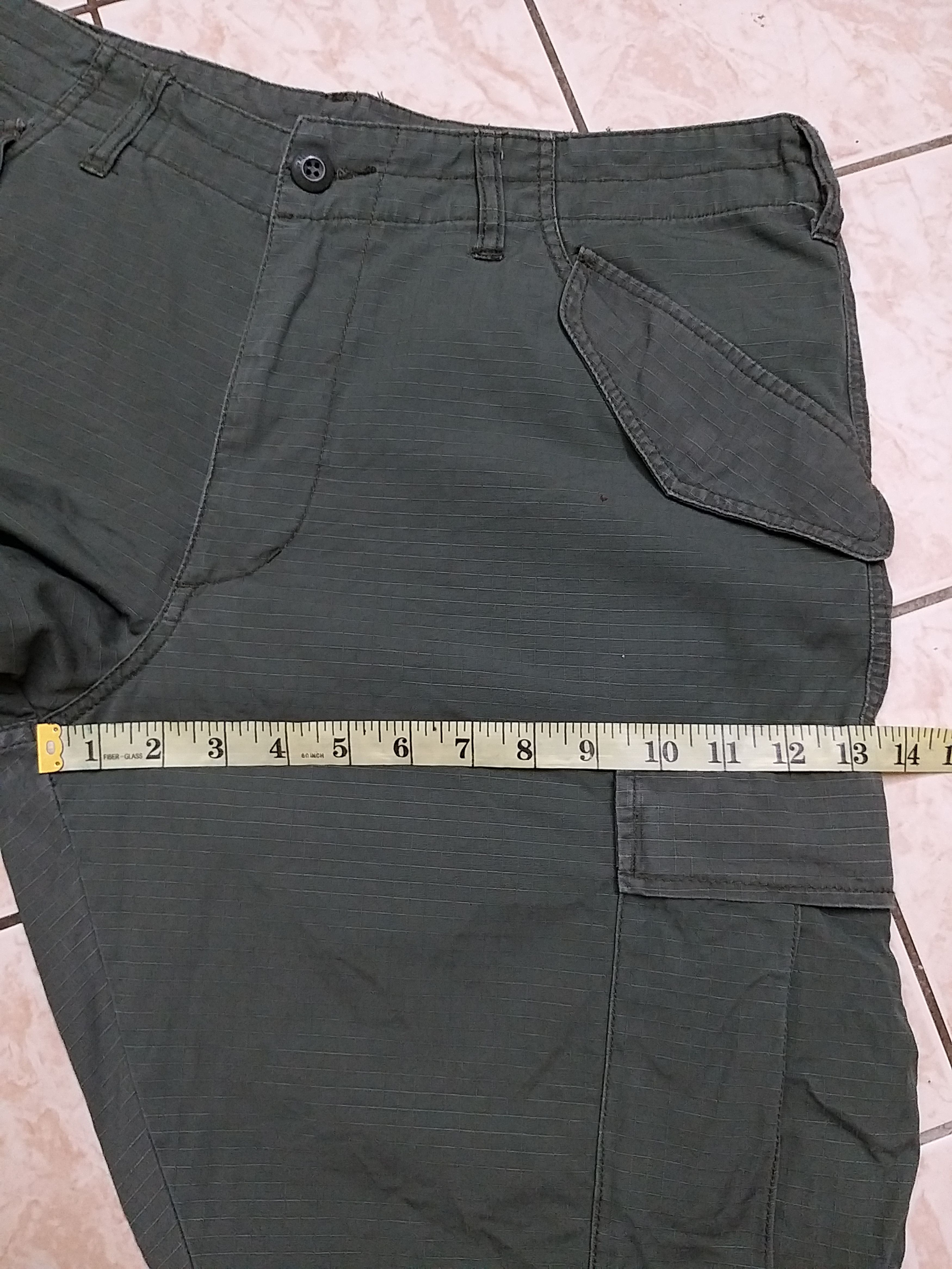 Alpha Industries OG ALPHA INDUSTRIES MULTIPOCKET/CARGO MILITARY SHORT PANT Size US 35 - 11 Thumbnail