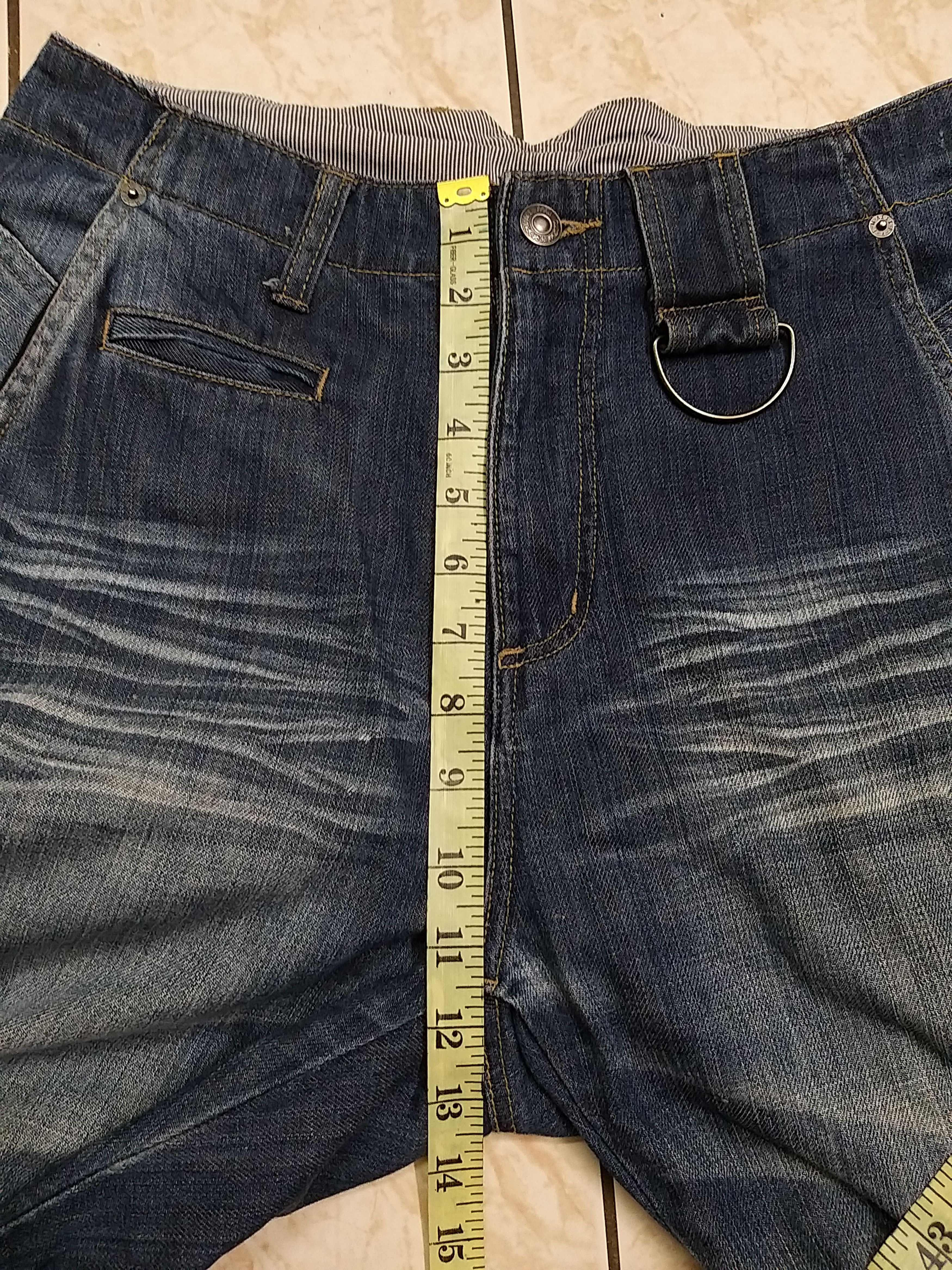 PPFM SICK🔥JAPANESE BRAND PPFM 3 QUARTER JEANS Size US 30 / EU 46 - 12 Thumbnail