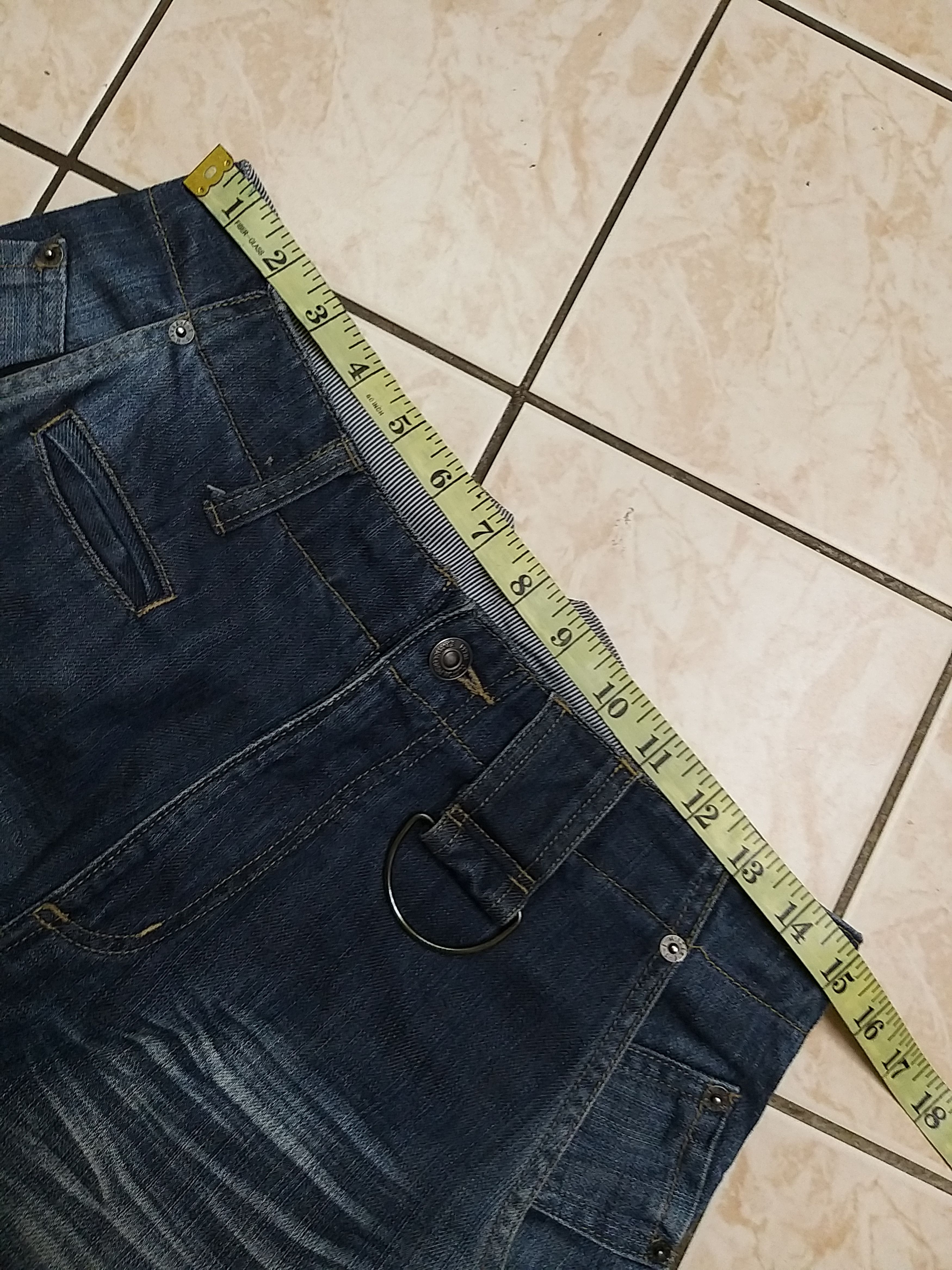 PPFM SICK🔥JAPANESE BRAND PPFM 3 QUARTER JEANS Size US 30 / EU 46 - 11 Thumbnail