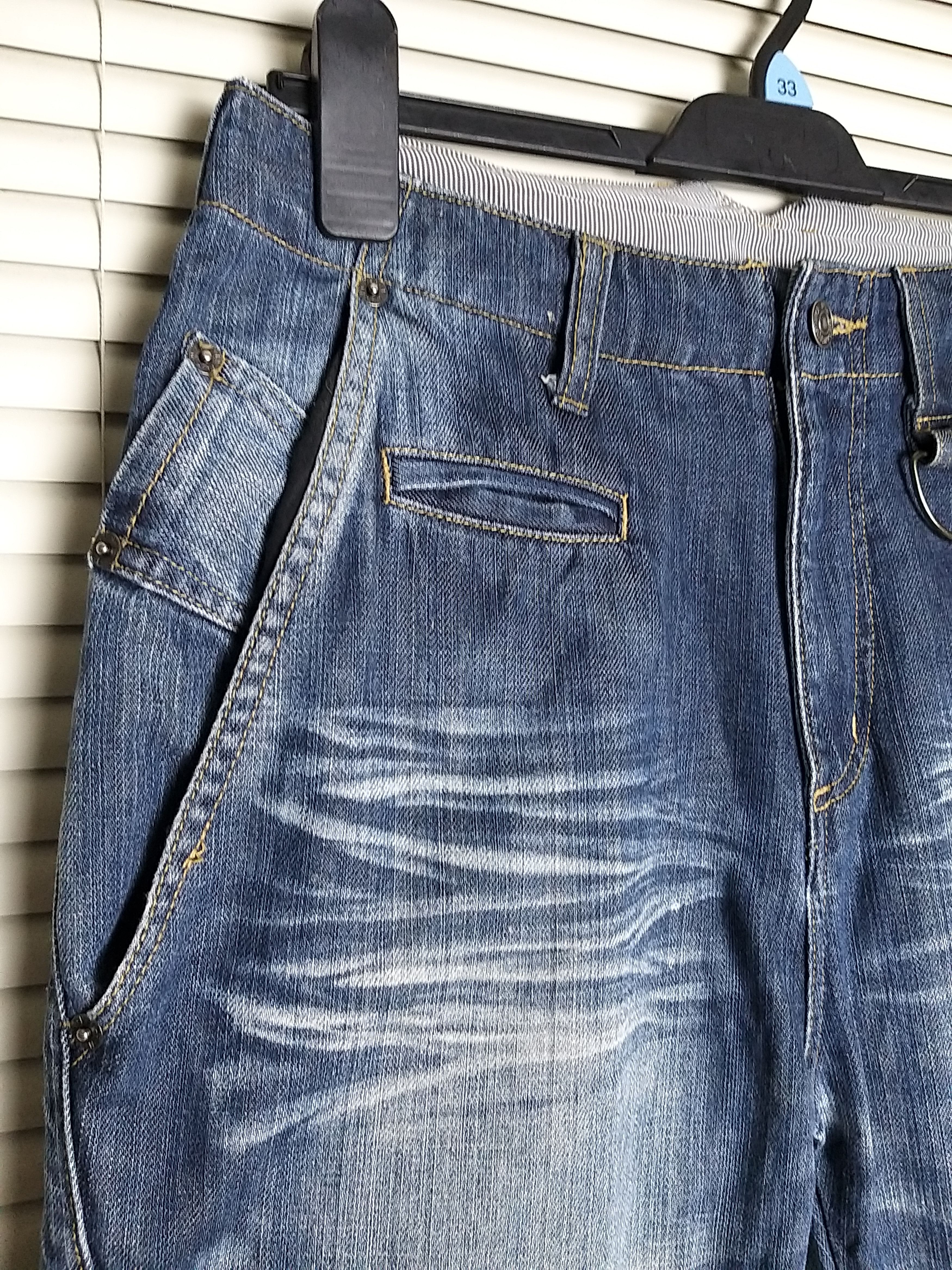 PPFM SICK🔥JAPANESE BRAND PPFM 3 QUARTER JEANS Size US 30 / EU 46 - 5 Thumbnail