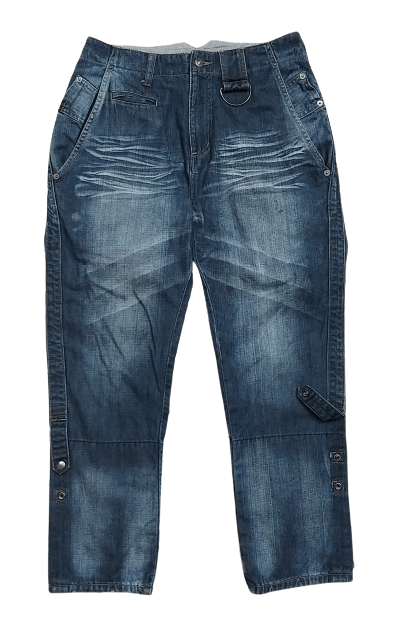 PPFM SICK🔥JAPANESE BRAND PPFM 3 QUARTER JEANS Size US 30 / EU 46 - 1 Thumbnail