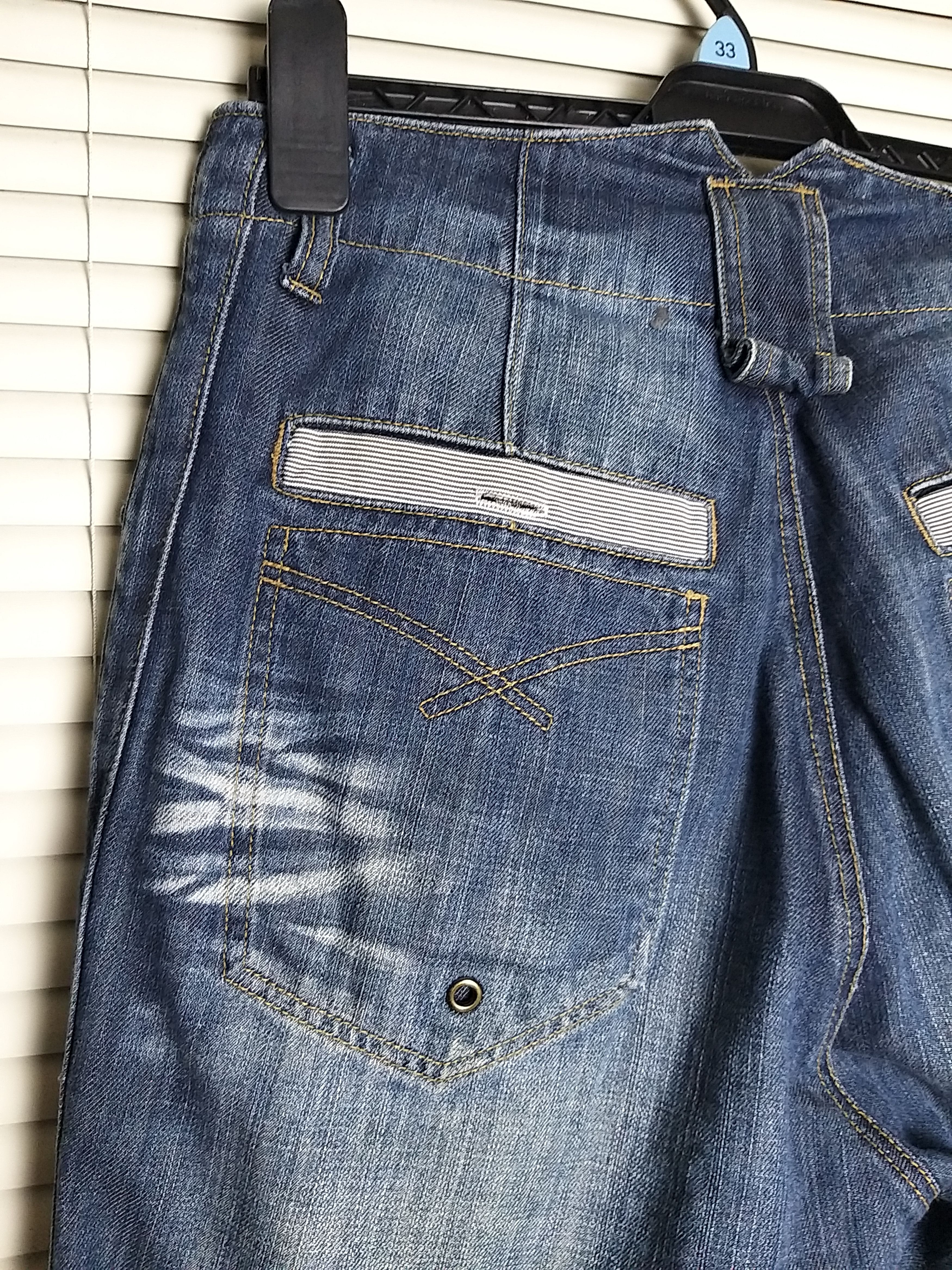 PPFM SICK🔥JAPANESE BRAND PPFM 3 QUARTER JEANS Size US 30 / EU 46 - 7 Thumbnail