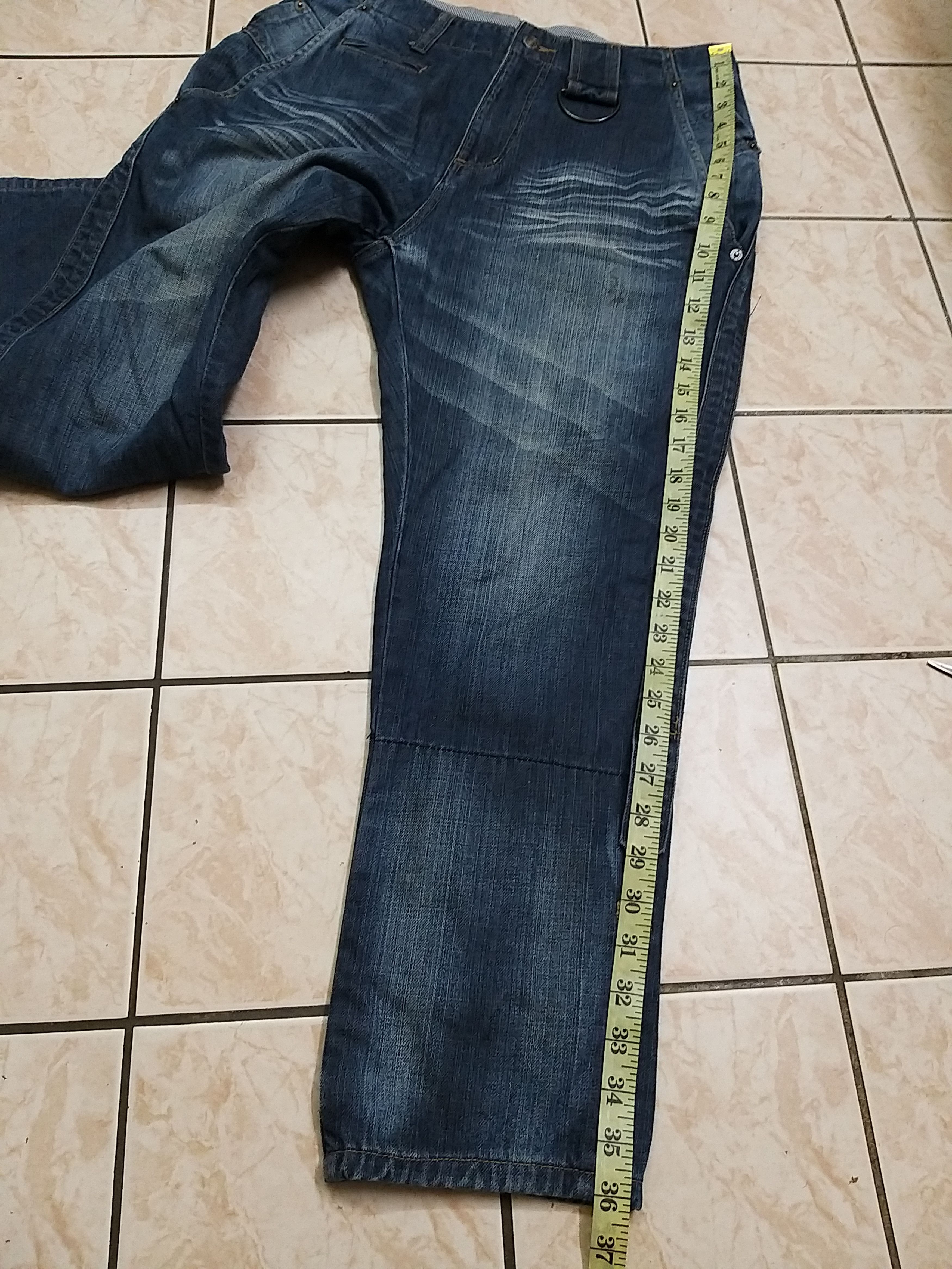 PPFM SICK🔥JAPANESE BRAND PPFM 3 QUARTER JEANS Size US 30 / EU 46 - 14 Thumbnail