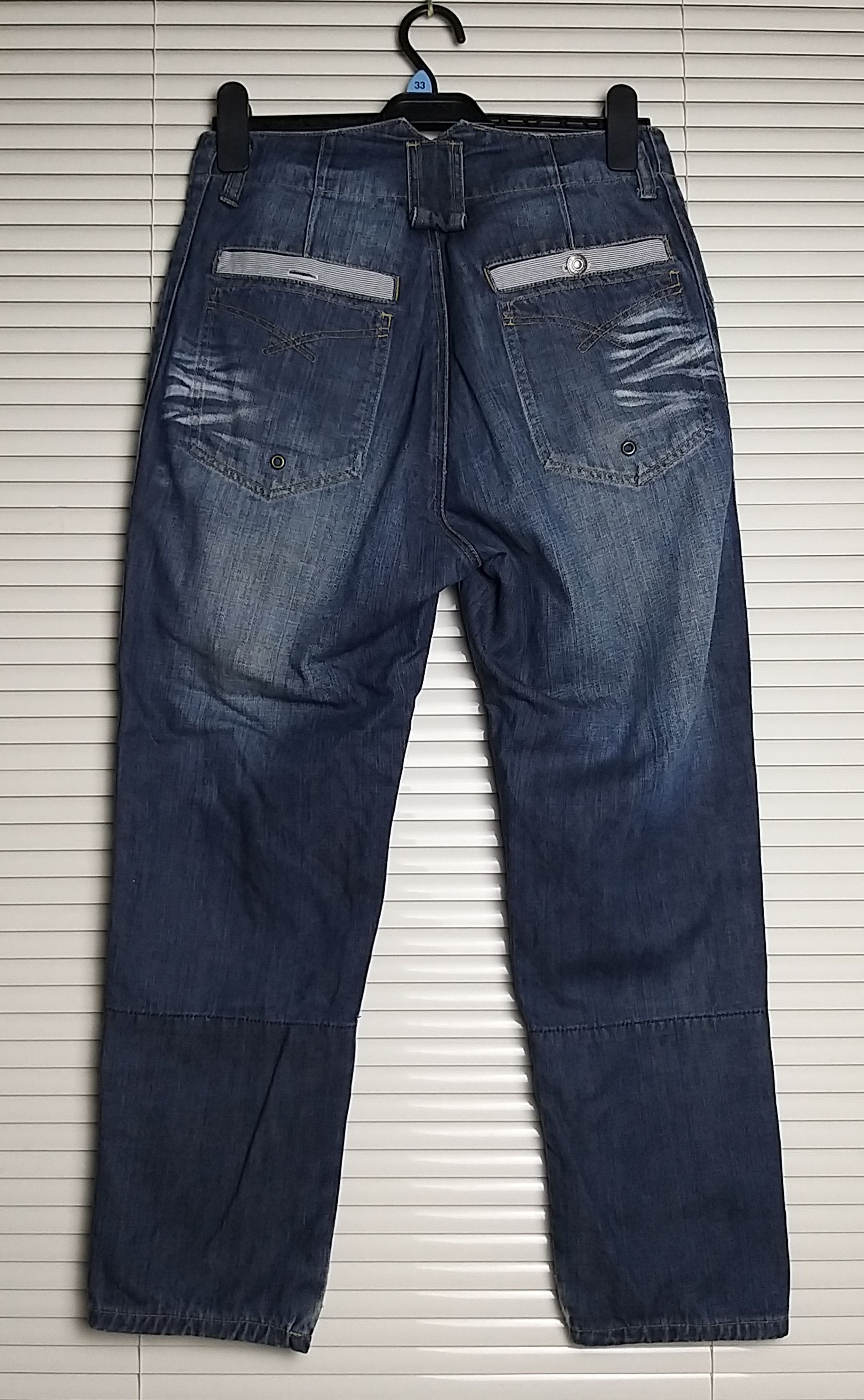 PPFM SICK🔥JAPANESE BRAND PPFM 3 QUARTER JEANS Size US 30 / EU 46 - 4 Thumbnail