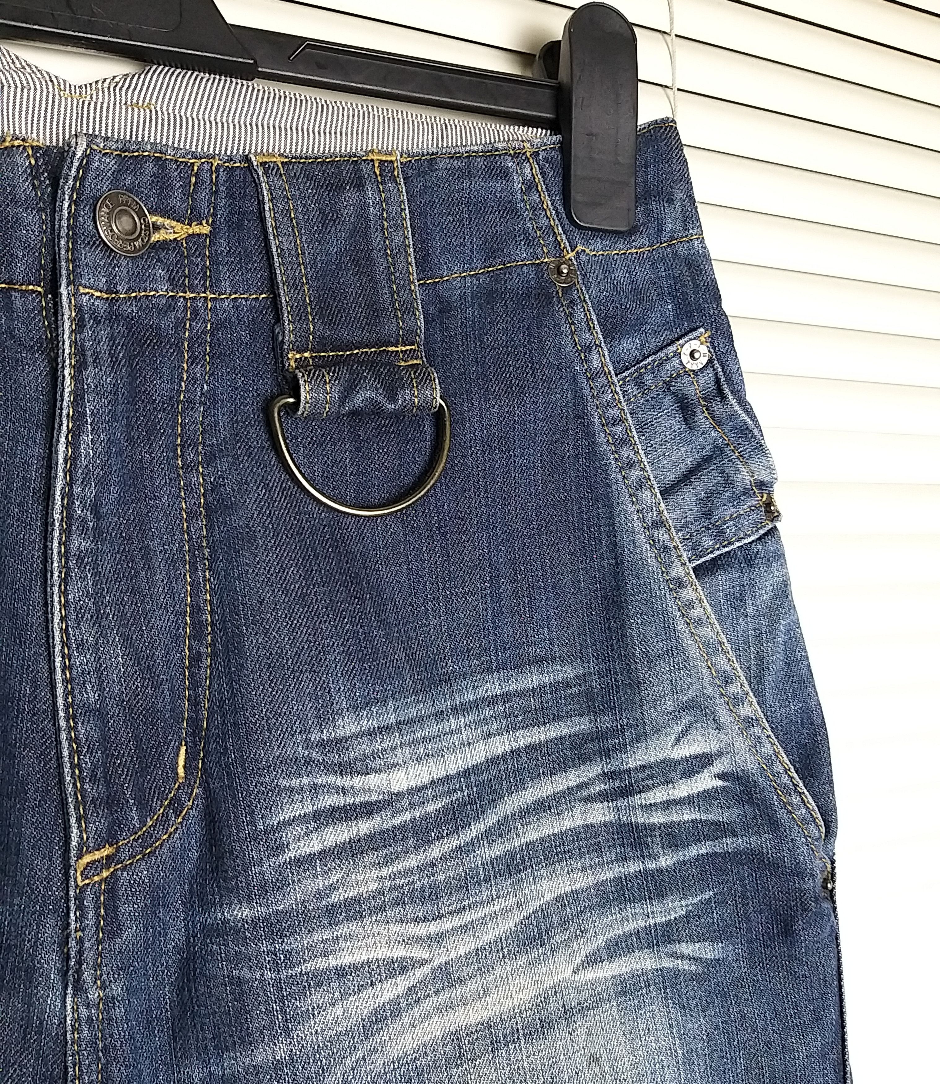 PPFM SICK🔥JAPANESE BRAND PPFM 3 QUARTER JEANS Size US 30 / EU 46 - 6 Thumbnail