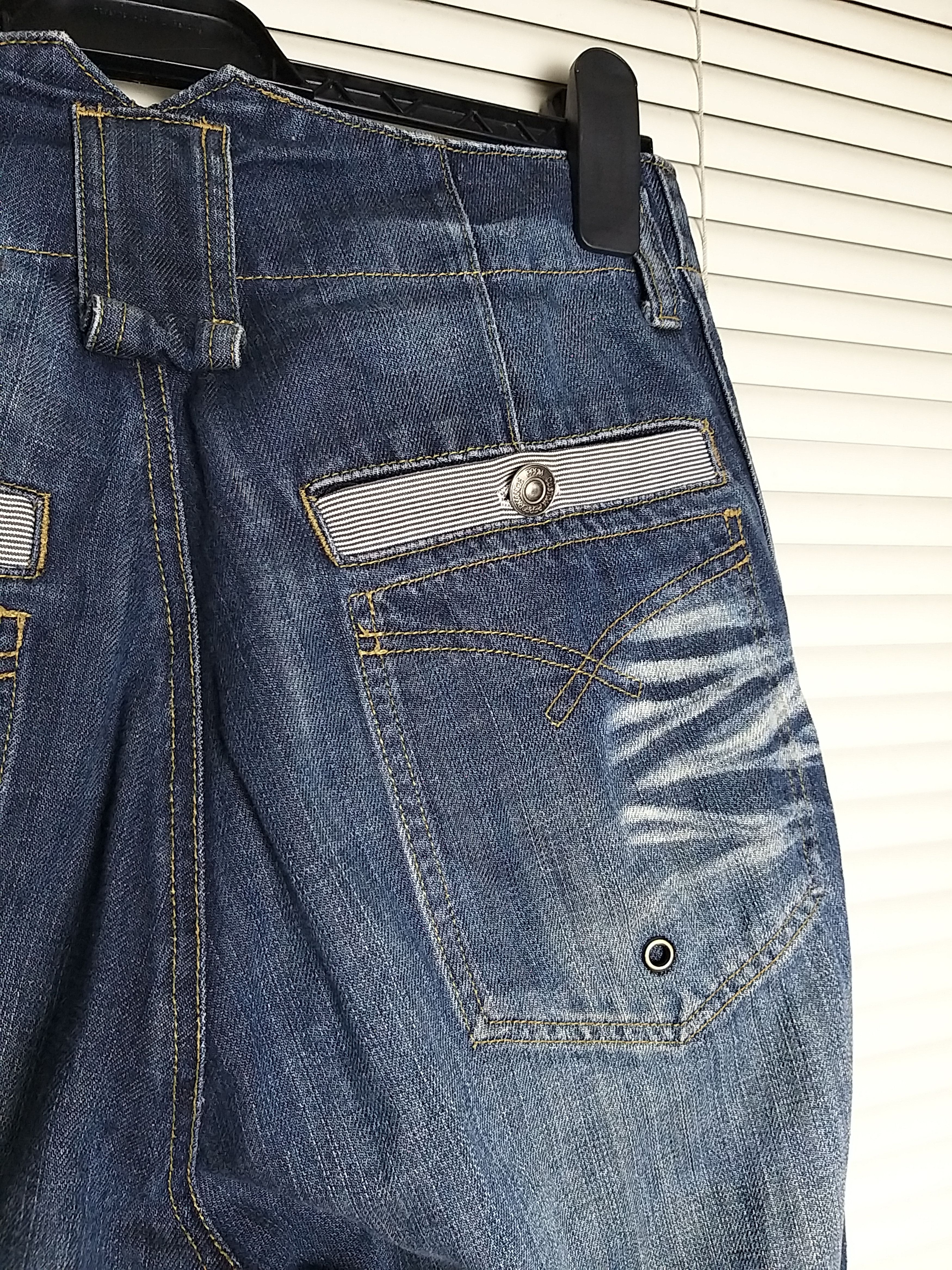 PPFM SICK🔥JAPANESE BRAND PPFM 3 QUARTER JEANS Size US 30 / EU 46 - 8 Thumbnail